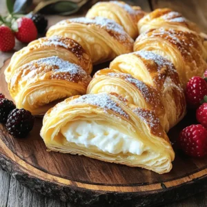 - 1 sheet of puff pastry, thawed - 8 oz cream cheese, softened - 1/2 cup granulated sugar - 1/4 cup sour cream - 1 teaspoon vanilla extract - 1 teaspoon fresh lemon zest - 1 egg (for egg wash) - A pinch of sea salt - 1/4 cup powdered sugar (for drizzling) - 1 tablespoon milk (for the icing) When baking, accuracy is key. Use a kitchen scale for the cream cheese. This ensures the right texture. For the sugar, stick to the standard cup measurement. Use a teaspoon measure for the vanilla and lemon zest. This keeps the flavor just right. The egg wash should cover the tops lightly but evenly. This gives a nice color when baked. If you want a lighter option, use Greek yogurt instead of sour cream. It gives a similar tang. For a dairy-free version, try a plant-based cream cheese. You can also use a sugar substitute if you prefer. If you don't have puff pastry, use phyllo dough. Just layer it for a flaky texture. Each choice can change the taste, so pick what you like best! Start by preheating your oven to 375°F (190°C). This step is key for a great bake. Next, prepare a baking sheet. Line it with parchment paper to stop sticking. Now, lightly dust your work surface with flour. Take your thawed puff pastry sheet and roll it out. Aim for an even thickness. Shape it into a rectangle. Cut this rectangle into four equal squares. These will be your pastry bases. In a medium bowl, mix the filling. Combine 8 oz of softened cream cheese with 1/2 cup of granulated sugar, 1/4 cup of sour cream, 1 teaspoon of vanilla extract, 1 teaspoon of fresh lemon zest, and a pinch of sea salt. Use a hand mixer or rubber spatula to blend until creamy and smooth. Now it’s time to fill the pastry. Take a generous spoonful of the cream cheese mixture and place it in the center of each square. Leave space at the edges for folding. Next, fold each corner of the pastry squares inward. Pinch them together to seal the filling inside. This step is vital for keeping the filling from spilling out while baking. In a small bowl, whisk one egg to create an egg wash. Use a pastry brush to spread a thin layer over the tops of each Danish. This wash gives the pastries a golden crust. Place the Danishes on the prepared baking sheet and bake for about 20-25 minutes. Keep an eye on them, as oven times can vary. While they bake, prepare the icing. Mix 1/4 cup of powdered sugar with 1 tablespoon of milk in a small bowl. Stir until smooth. After baking, remove the Danishes from the oven. Let them cool for a few minutes on a wire rack. Finally, drizzle the icing over the warm pastries for a sweet finish. For the full recipe, check out the earlier section. Enjoy your delicious breakfast cheese Danishes! To get that flaky crust, keep your puff pastry cold. Cold butter creates layers. When you roll it out, do not press too hard. Light pressure helps keep those layers intact. Make sure to chill the pastry after cutting it into squares. This step makes the crust puff up nicely when baked. Use room-temperature cream cheese for a smooth filling. Cold cream cheese clumps up. Mix well with sugar, sour cream, and lemon zest. This mix should be creamy and light. Don’t overfill the pastry. A generous spoonful is enough. Leave space around the edges to seal them well. If your Danishes don’t puff, check your oven temperature. An oven thermometer helps ensure accuracy. If the tops brown too fast, cover them with foil. For soggy bottoms, bake them on the middle rack. This allows better air circulation. If they stick to the baking sheet, use parchment paper. It keeps them from sticking and helps with cleanup. For the complete recipe, refer to the Full Recipe section. {{image_4}} You can make your cheese Danish even better by adding fruit or jam. Fresh fruits like berries, apples, or peaches work great. Slice them thinly and mix them into the cream cheese filling. This adds flavor and color. You can also use your favorite jam for a quick option. Just spoon a little jam over the cream cheese before you fold the pastry. The sweet fruit or jam blends well with the creamy cheese. It creates a tasty surprise in every bite. Another way to change up your cheese Danish is to use flavored cream cheese. You can find many types at the store. Try strawberry, blueberry, or even chocolate cream cheese. If you want to get creative, mix your own flavors. Add some cinnamon, nutmeg, or cocoa powder to the plain cream cheese. A splash of almond or orange extract can also add a nice twist. These flavors can bring new life to your Danish and keep things exciting. If you need a gluten-free option, you can still enjoy cheese Danishes. Look for gluten-free puff pastry at your local store. Make sure to read the package to ensure it works well for baking. You can also make your own gluten-free dough with almond flour or rice flour. The filling stays the same, so you won’t miss out on the creamy goodness. Follow the same baking instructions, and you’ll have a delicious treat everyone can enjoy. To store leftover Danishes, let them cool completely first. Place them in an airtight container. This will keep them fresh. You can keep them in the fridge for up to three days. If you want to keep them longer, consider freezing them. To reheat Danishes, preheat your oven to 350°F (175°C). Place the Danishes on a baking sheet. Heat them for about 10 minutes. This will help restore their crispness. You can also use a microwave, but this may make them soft. If you use the microwave, heat them for 15-20 seconds at a time. To freeze your Danishes, wrap each one in plastic wrap. Place them in a freezer-safe bag or container. You can freeze them for up to two months. When ready to eat, thaw them in the fridge overnight. Then, reheat them in the oven for the best taste and texture. Yes, you can make the cheese Danish ahead of time. Prepare the filling and pastry separately. You can store the filling in the fridge for up to two days. Roll and cut the pastry, then wrap it tightly. Keep the pastry in the fridge for up to a day. When you are ready to bake, fill and bake the Danishes fresh. This keeps them flaky and warm. Cheese Danishes pair well with many breakfast items. You can serve fresh fruit like strawberries or blueberries. A side of yogurt adds creaminess. For a drink, try coffee or fresh juice. These choices balance the sweetness of the Danish and add freshness to your meal. You can make cheese Danish without puff pastry. Use biscuit dough or crescent roll dough instead. These options are easy to work with. Roll out the dough and cut it into squares. Fill them with the cream cheese mixture like you would with puff pastry. Bake until golden for a tasty treat. This blog post covered how to make a Delicious Breakfast Cheese Danish. We explored key ingredients, precise measurements, and alternatives. You learned step-by-step instructions for prepping, assembling, and baking. I shared tips for a flaky crust and the best cream cheese filling. You discovered variations to add flavor and how to store leftovers. Now you can create your own tasty Danishes. Enjoy the process and have fun experimenting with flavors. Happy baking!