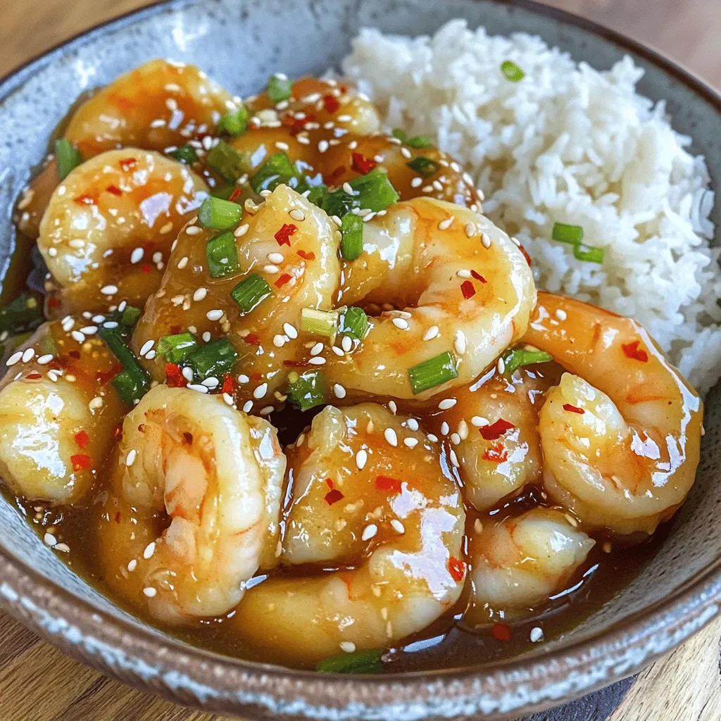 Spicy Honey Garlic Shrimp Quick and Flavorful Delight