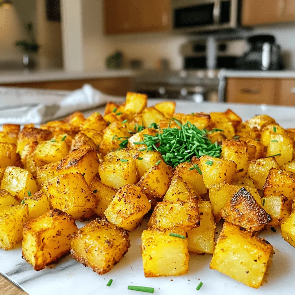 Crispy Air Fryer Breakfast Potatoes Quick and Easy Recipe