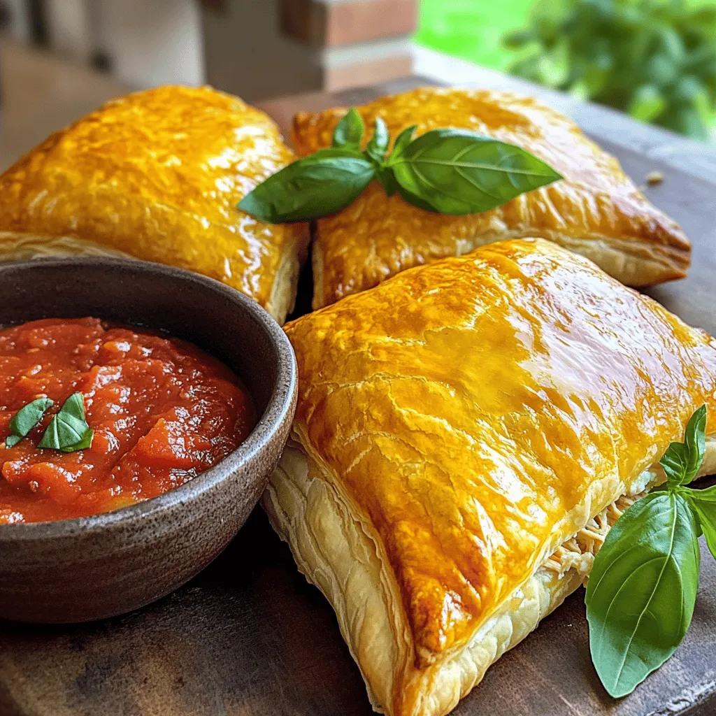 Savory Chicken Parmesan Pillows Easy and Flavorful Dish