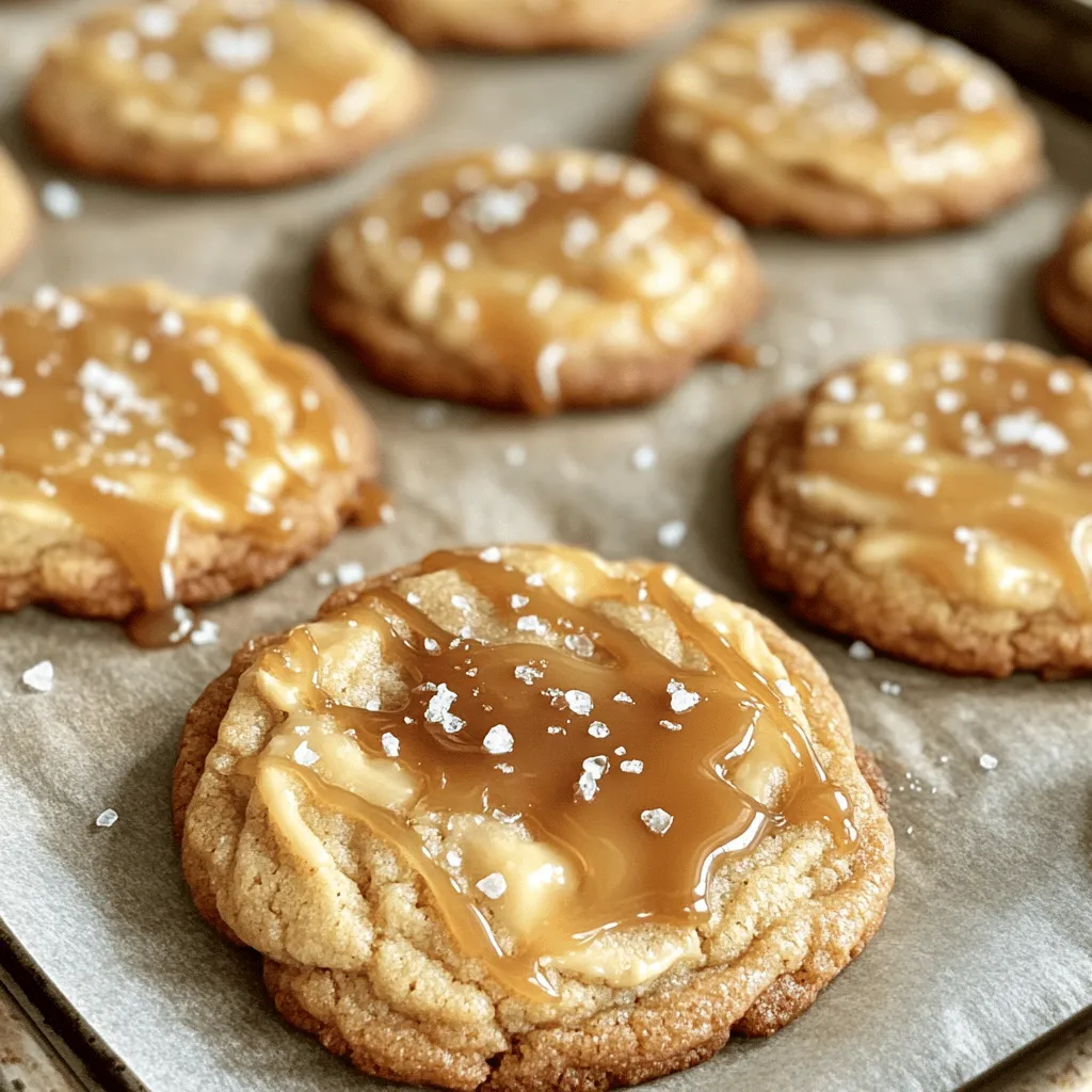 Salted Caramel Cheesecake Cookies Delightful Treat
