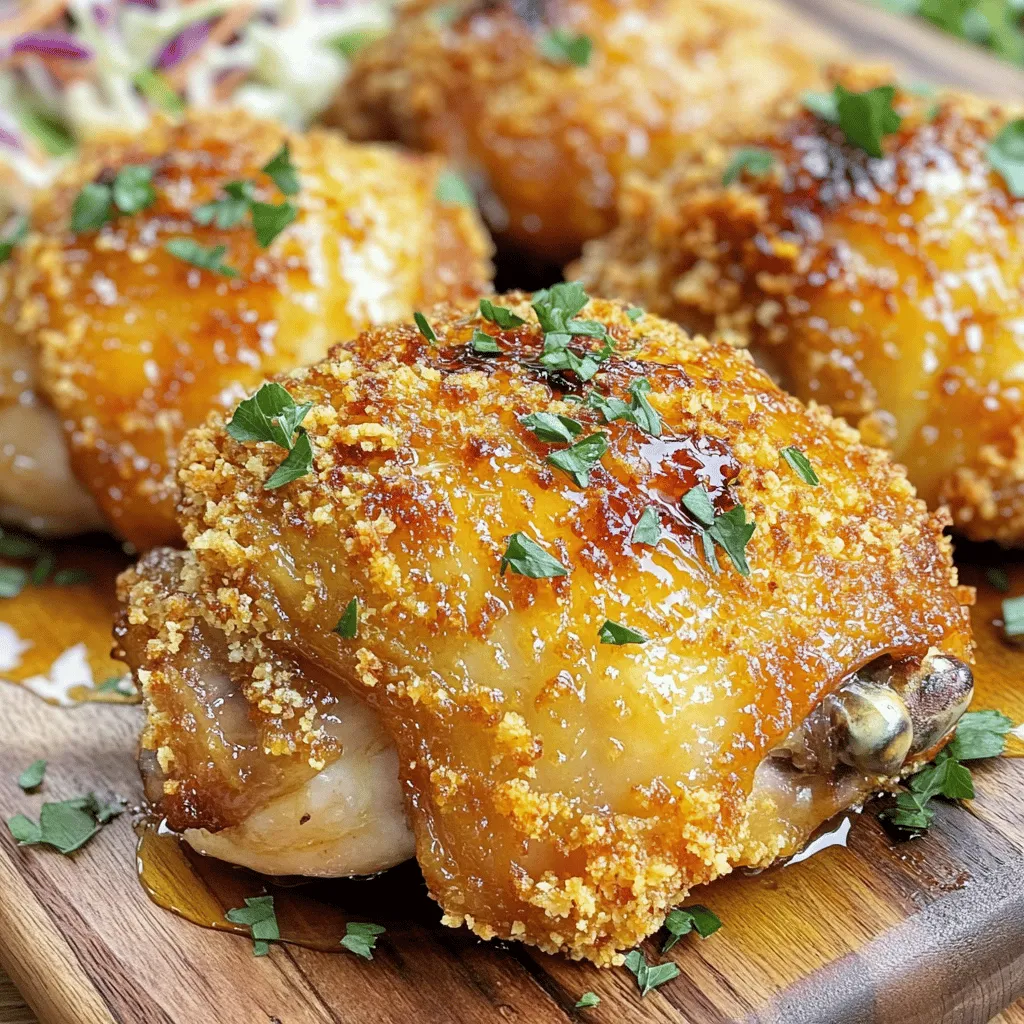 Baked Crunchy Hot Honey Chicken Recipe Delight