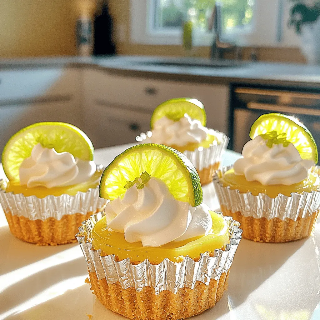 Mini Key Lime Cheesecakes Delightful and Easy Recipe
