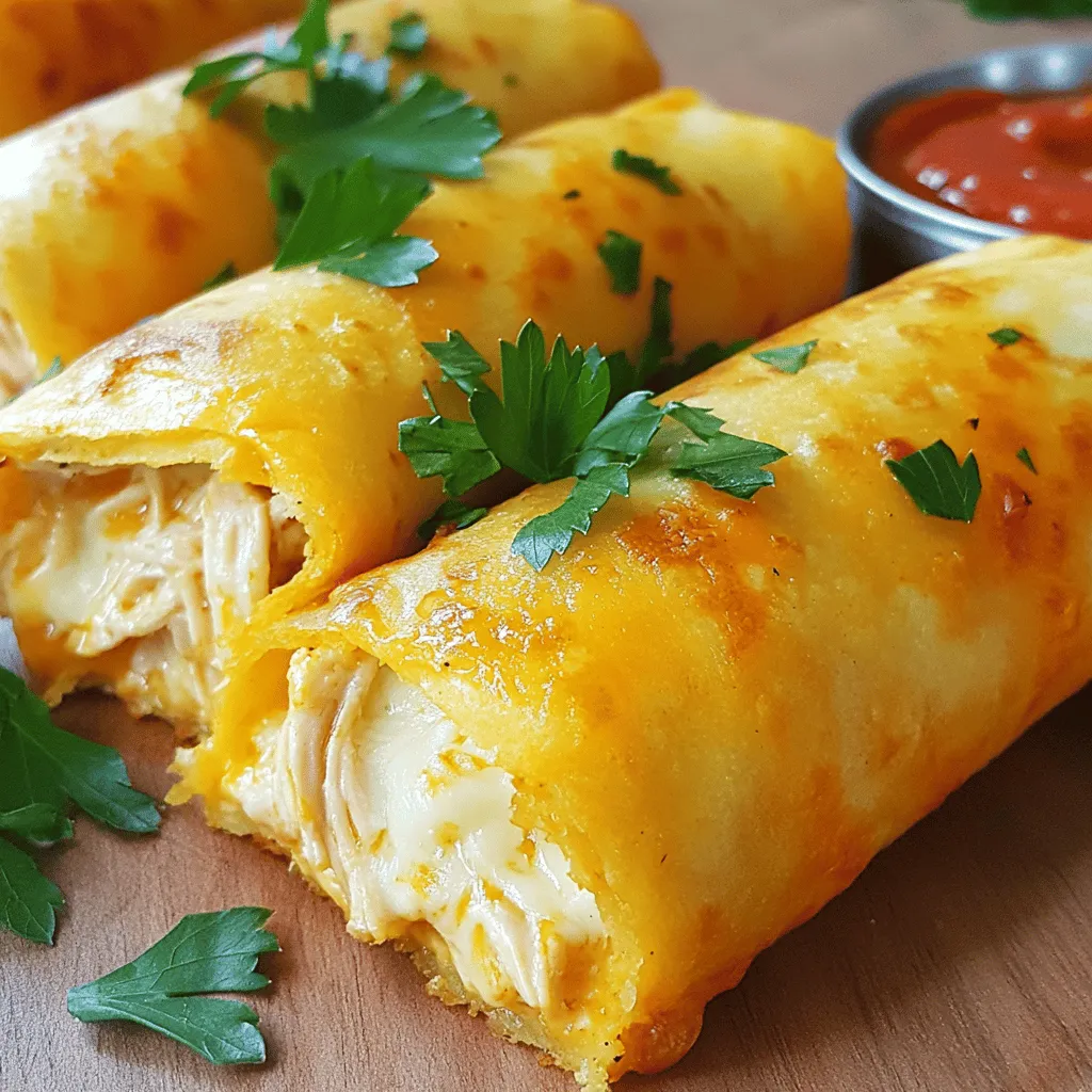 Cheesy Garlic Chicken Wraps Flavorful and Quick Meal