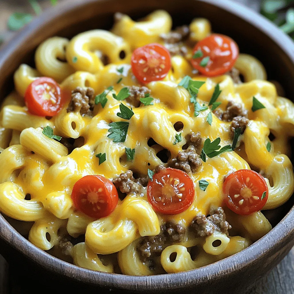 One-Pot Beef and Cheddar Ranch Pasta Recipe Delight