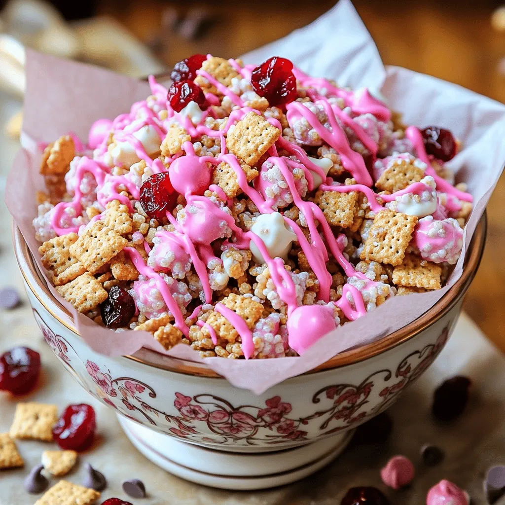 Cherry Cheesecake Puppy Chow Irresistible Treat Recipe