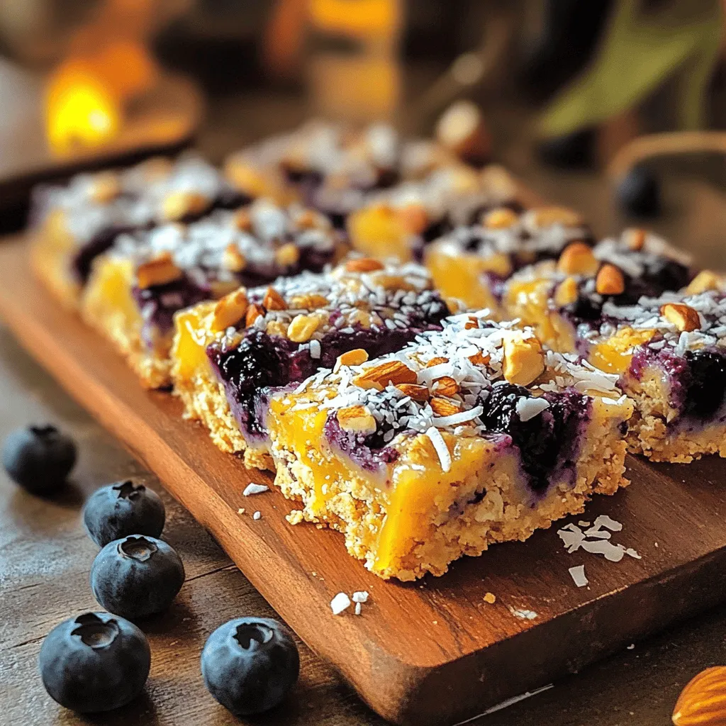 Blueberry Oatmeal Bars Healthy and Tasty Snack Recipe