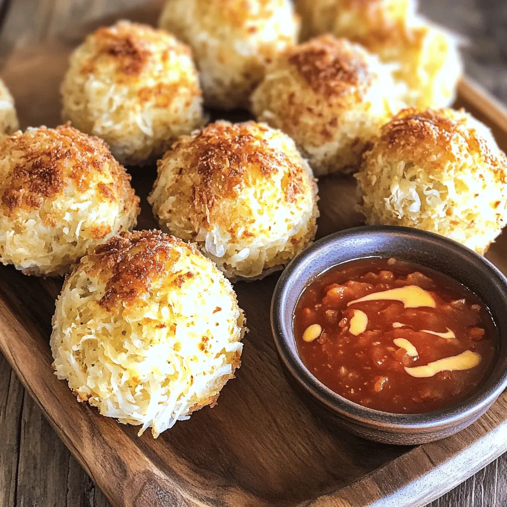 Reuben Balls with Spicy Thousand Island Dipping Sauce