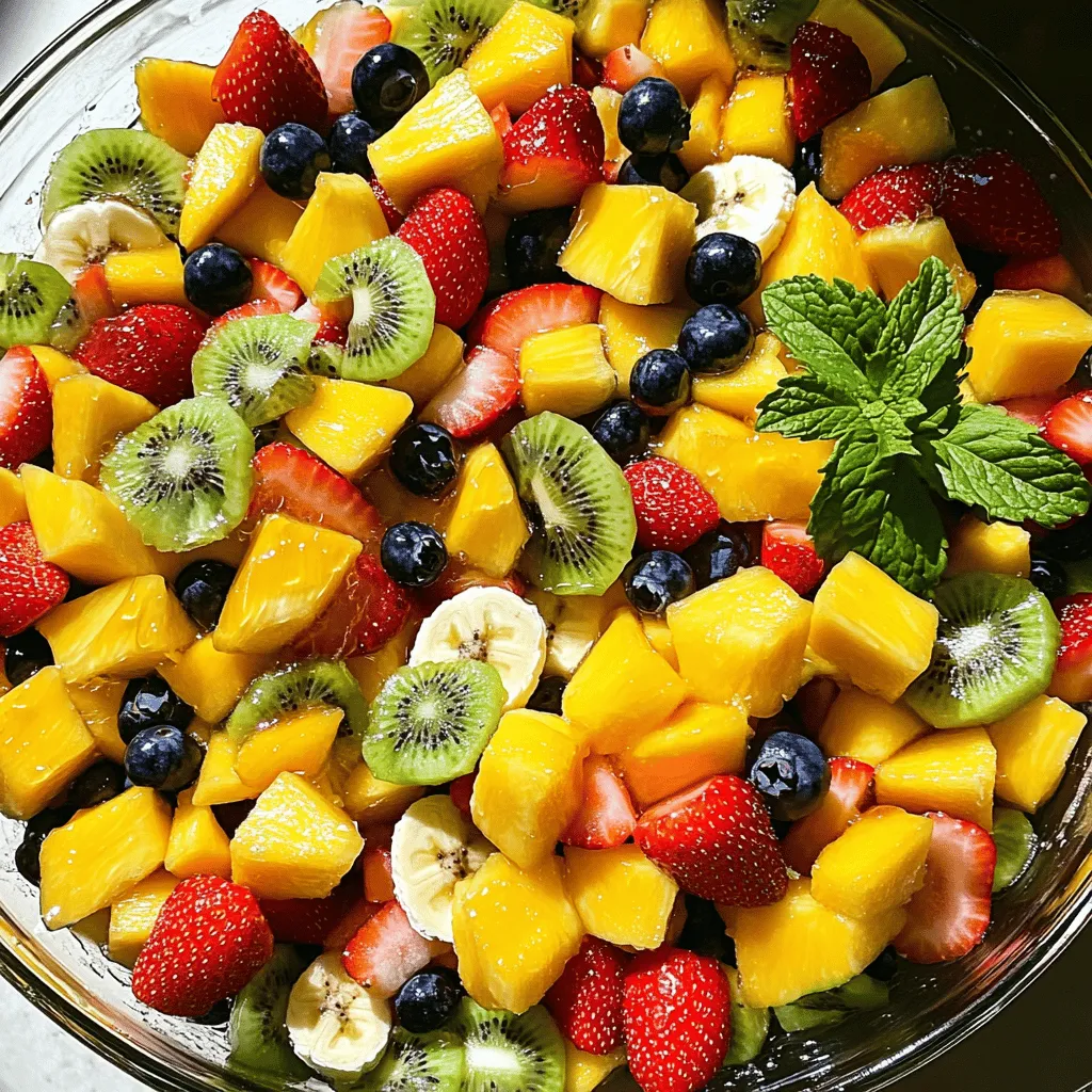 Breakfast Fruit Salad Fresh and Flavorful Recipe