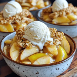 - 4 large apples (preferably Granny Smith or Honeycrisp) - 1 cup packed brown sugar, divided - 1 teaspoon ground cinnamon - 1/4 teaspoon ground nutmeg - 1 tablespoon fresh lemon juice - 1 1/2 cups all-purpose flour - 1/2 teaspoon baking powder - 1/4 teaspoon salt - 1/2 cup unsalted butter, melted and slightly cooled - 1/2 cup milk (whole or 2% for creaminess) - 1 teaspoon pure vanilla extract - 1/2 cup rolled oats - Optional: Creamy vanilla ice cream for serving To make a great apple cobbler, you need fresh ingredients. Start with four large apples. I suggest using Granny Smith or Honeycrisp. These apples have the right balance of sweet and tart. You will also need brown sugar. Use one cup, but split it into two parts. The first half will sweeten the apples. The other half will add sweetness to the batter. Next, grab your spices. You’ll need one teaspoon of ground cinnamon and a pinch of nutmeg. These spices give warmth and flavor. A tablespoon of fresh lemon juice brightens the dish too. For the batter, you need flour, baking powder, and salt. Use one and a half cups of flour, half a teaspoon of baking powder, and a quarter teaspoon of salt. Next, we have butter. You’ll use half a cup of unsalted butter, melted and cooled a bit. This adds moisture and flavor to the batter. Milk is important. Use half a cup, either whole or 2%. It helps create a creamy texture. Finally, add one teaspoon of pure vanilla extract for a lovely aroma. To finish, sprinkle half a cup of rolled oats on top. They add a nice crunch. You can also serve it with creamy vanilla ice cream, which is a delicious option. For the complete process, check the Full Recipe. 1. Preheat your oven to 350°F (175°C). This step is key for even baking. 2. In a large bowl, take your sliced apples. Mix them with 1/2 cup of brown sugar, cinnamon, nutmeg, and lemon juice. Toss gently to coat each apple slice. 3. Transfer the apple mixture into a greased 9x13 inch baking dish. Spread it evenly across the bottom. 1. In a separate bowl, mix the flour, remaining 1/2 cup of brown sugar, baking powder, and salt. This helps blend the dry ingredients well. 2. Add the melted butter, milk, and vanilla to the dry mix. Stir gently until just combined. It’s okay if the batter has a few lumps. 1. Carefully pour the batter over the apples in the baking dish. Use a spatula to spread it evenly without disturbing the apples. 2. Sprinkle rolled oats on top of the batter for added crunch. 3. Place the dish in the oven and bake for 35-40 minutes. Look for a golden brown top and bubbling edges. 4. To check if it’s done, insert a toothpick into the center. It should come out clean. 5. Once baked, let the cobbler cool for about 5-10 minutes. This wait lets the flavors meld together perfectly. Now you're ready to enjoy your homemade apple cobbler! For the full recipe, check out the details above. To choose the best apples for your cobbler, I recommend using Granny Smith or Honeycrisp. These apples have a nice balance of sweet and tart flavors. They also hold their shape well during baking. When you slice your apples, make sure they are thin. This will help them cook evenly and get soft. To get that perfect crunch on top, use rolled oats in your topping. They add texture and a nice chewiness. Mix them with a bit of brown sugar for extra sweetness. Be sure to spread the oats evenly on top of the batter before baking. This way, each bite will have a delightful crunch. One common mistake is overmixing the batter. When you combine the wet and dry ingredients, mix just until they are combined. It’s okay if the batter is lumpy; it will bake up just fine. Overmixing can lead to a tough cobbler. Another mistake is not letting the cobbler cool before serving. Once it’s out of the oven, let it sit for about 5 to 10 minutes. This cooling time lets the flavors meld and makes it easier to serve. For the best experience, serve your warm cobbler with a scoop of creamy vanilla ice cream. The cold ice cream melts slightly, creating a beautiful sauce. You can also sprinkle a dash of cinnamon on top for extra flavor. For a visually appealing dessert, serve the cobbler in individual bowls. This makes it look fancy but is easy to prepare. You can even add a sprig of mint for a pop of color. Enjoy making this delightful dish! For the full recipe, check out the details above. {{image_4}} You can change the taste of your apple cobbler easily. Try adding nuts like walnuts or pecans. They give a nice crunch. Dried fruits, like cranberries or raisins, also add a sweet touch. For a spicier twist, add ginger or cloves. These spices warm up the flavors. You can mix and match to find your favorite combination. If you need a gluten-free option, use gluten-free flour. Many brands work well in baking. Just replace the all-purpose flour with a gluten-free blend. Your cobbler will still be tasty and have a lovely texture. Always check the package for best results. This way, everyone can enjoy your apple cobbler. To make your cobbler vegan, swap out a few ingredients. Use almond milk or oat milk instead of regular milk. Replace butter with coconut oil or vegan butter. You can also use a flax egg. Mix one tablespoon of flaxseed meal with three tablespoons of water. Let it sit for a few minutes to thicken. These simple swaps keep the cobbler delicious and plant-based. For the full recipe, check out the detailed steps and ingredients above. To keep your homemade apple cobbler fresh, store it in the fridge. Place it in an airtight container or cover it tightly with plastic wrap. This helps avoid air exposure, which can make it dry. Properly stored, your cobbler will last about 3 to 4 days. If you want to enjoy it longer, consider freezing it. Reheating apple cobbler is easy. Preheat your oven to 350°F (175°C). Place the cobbler in an oven-safe dish. Cover it with foil to keep it moist. Bake for about 15-20 minutes or until it’s warm throughout. You can also microwave individual servings for 30 to 60 seconds. Just make sure to check the temperature before enjoying it. If you want to save apple cobbler for later, freezing is a great option. Allow it to cool completely first. Cut it into portions and wrap each piece tightly in plastic wrap. Then, place the wrapped pieces in a freezer bag. This keeps them fresh for up to 3 months. To enjoy, thaw the cobbler overnight in the fridge, then reheat as mentioned above. Enjoy your delicious dessert anytime! Homemade apple cobbler can last about 3 to 4 days in the fridge. Make sure to store it in an airtight container. This keeps the cobbler fresh and helps the flavors stay strong. If you want to keep it longer, you can freeze it. Just wrap it well in plastic wrap and foil. It should be good for up to 3 months in the freezer. Yes, you can prepare the apple mixture ahead of time. Just slice the apples and mix them with brown sugar, cinnamon, nutmeg, and lemon juice. Store it in the fridge for up to 24 hours. This saves you time on the day you plan to bake. Just remember to let it sit at room temperature for a bit before you bake. This helps the apples cook evenly. The best way to serve apple cobbler is warm. Scoop it into bowls and add a generous scoop of vanilla ice cream on top. The cold ice cream melts and creates a creamy sauce with the warm cobbler. You can also sprinkle a little cinnamon on top for added flavor. This simple touch makes your dessert even more inviting. For more tips and ideas, check out the Full Recipe for more serving suggestions! Homemade apple cobbler is easy and fun to make. You learned to choose the right apples and mix tasty ingredients. Follow the steps for a warm, golden dessert. Remember to avoid common mistakes for the best results. You can even try new flavors or make it vegan. Enjoy your cobbler with ice cream for a treat! Follow these tips, and you're sure to impress everyone with this delicious dessert. Happy baking!