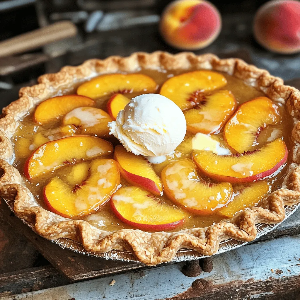 The Best Peach Pie Ever Simple and Delicious Recipe