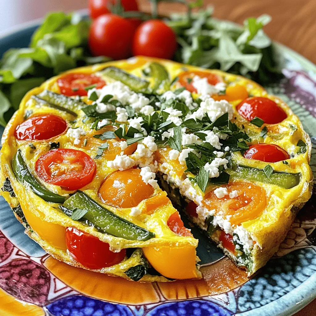 Healthy Garden Veggie Frittata Simple and Wholesome Dish