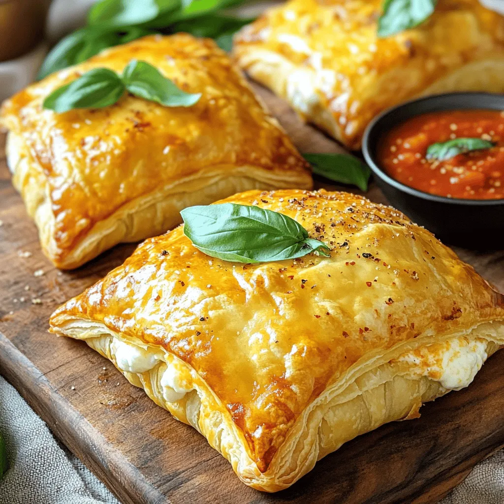 Chicken Parmesan Pillows Tasty and Simple Treat