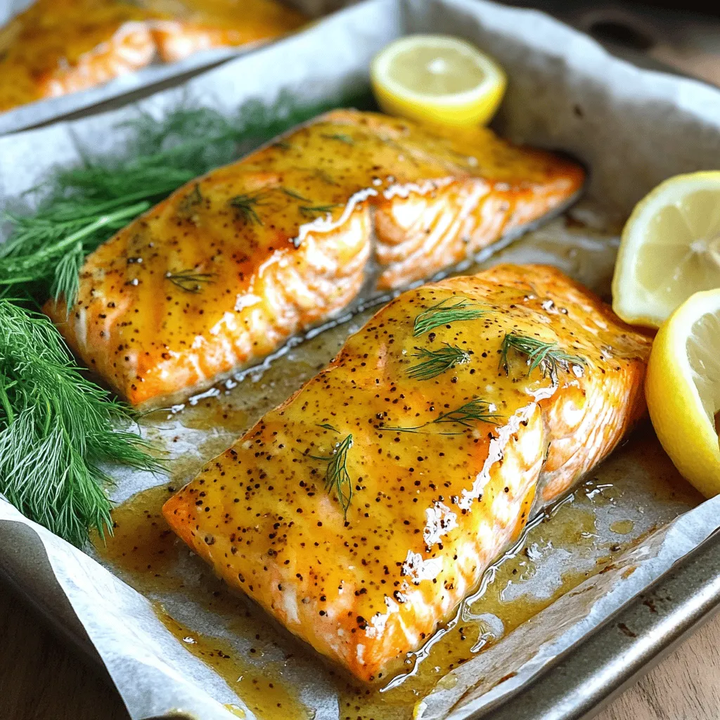 Baked Honey Mustard Salmon Flavorful and Easy Recipe