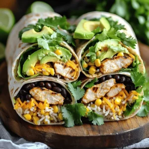 To make a tasty Copycat Chipotle Ranch Grilled Chicken Burrito, gather these key ingredients: - 2 boneless, skinless chicken breasts - 4 large whole wheat tortillas - 1 cup cooked rice (brown or white) - 1 cup canned black beans, drained and rinsed - 1 cup corn (canned or frozen) - 1 cup shredded cheddar cheese - 1 cup fresh romaine lettuce, chopped - 1 ripe avocado, sliced - 1 cup Chipotle Ranch Dressing Using fresh ingredients makes a big difference. Fresh chicken tastes better than frozen. Whole wheat tortillas add fiber. For beans, you can use dried beans if you have time to cook them. Homemade dressing lets you control the flavor, but store-bought saves time. For the chicken, you’ll need some spices for marinating: - 1 tablespoon olive oil - 1 teaspoon garlic powder - 1 teaspoon onion powder - 1 teaspoon smoked paprika - 1 teaspoon ground cumin - Salt and freshly ground pepper to taste These spices create a smoky, savory flavor. Smoked paprika adds depth, while cumin gives warmth. If you like heat, add some chili powder or cayenne pepper. You can also swap garlic powder for fresh garlic if you prefer a stronger taste. The marinade is key to juicy, flavorful chicken. To start, mix the olive oil, garlic powder, onion powder, smoked paprika, ground cumin, salt, and pepper in a bowl. This mix is your marinade. Make sure it is well combined. Add the chicken breasts and coat them fully. Cover the bowl and place it in the fridge. Let the chicken marinate for at least 30 minutes. Marinating adds great flavor and makes the chicken juicy. Next, preheat your grill to medium-high heat. Once it’s hot, place the marinated chicken on it. Grill the chicken for 6 to 7 minutes on each side. The chicken should reach an internal temperature of 165°F (75°C). After grilling, take the chicken off the heat. Allow it to rest for 5 minutes before you slice it into strips. Resting helps keep the juices in. Now, let’s warm up the tortillas. You can do this in two ways. First, use a dry skillet, and heat it on low. Warm each tortilla for about 30 seconds on both sides. Alternatively, wrap the tortillas in a damp paper towel and microwave them for a few seconds. Warm tortillas are flexible, making wrapping much easier. Time to layer your burrito! Take a warm tortilla and place it on a flat surface. In the center, add: - 1/4 cup cooked rice - 1/4 cup black beans - 1/4 cup corn - Sliced grilled chicken - 1/4 cup shredded cheddar cheese - A handful of chopped romaine lettuce - A few slices of ripe avocado - Drizzle 2 tablespoons of Chipotle Ranch Dressing Layering correctly ensures each bite is full of flavor. Adjust ingredient amounts based on what you like best. To wrap the burrito, fold the sides of the tortilla inward. Then, start rolling it from the bottom up. Make sure the filling is secure as you roll. This way, nothing spills out when you cook it. For extra crunch, grill the wrapped burritos in a hot skillet until golden brown. Serve the burritos on a large platter. Drizzle some extra Chipotle Ranch Dressing on top. Add fresh cilantro and lime wedges for a lovely touch. Enjoy your delicious burrito delight! For the complete recipe, refer to the Full Recipe section. To create the best burritos, focus on these key tips: - Marinate your chicken well. This adds depth and flavor. - Use fresh ingredients for the best taste. Fresh veggies and herbs shine. - Warm your tortillas before filling. This makes them easy to wrap. - Don’t overfill your burrito. Too much stuffing makes it hard to wrap. - Seal your burrito tightly. This helps keep all the goodness inside. Avoid these common mistakes: - Skipping marination. This can lead to bland chicken. - Using cold tortillas. Cold tortillas crack and break. - Not tasting as you go. Adjust flavors to your liking. When it comes to Chipotle Ranch Dressing, both options have pros and cons: - Homemade: You control the ingredients and flavors. It can be fresher and tastier. - Store-bought: It saves time and is easy to find. However, it may have preservatives. If you want to try making your own dressing, here’s a quick recipe: - Ingredients: - 1 cup mayonnaise - 1/4 cup buttermilk - 2 tablespoons ranch seasoning - 1 tablespoon chipotle sauce - Instructions: Mix all ingredients in a bowl. Adjust spice to taste. You can adjust this recipe for different diets: - Vegan: Swap chicken for tofu or tempeh. Use a plant-based dressing. - Gluten-free: Use corn tortillas instead of whole wheat. Want to spice things up? - Add diced jalapeños for heat. - Use spicy chipotle sauce in your dressing. - Mix in some cayenne pepper with chicken for a kick. Feel free to explore these tips and tricks to enhance your Copycat Chipotle Ranch Grilled Chicken Burrito experience. Enjoy the process and make it your own! {{image_4}} You can change the chicken in the burrito. Tofu is a great choice for a vegetarian option. If you want beef, use flank steak. For seafood lovers, shrimp works well too. Each swap brings a new taste and texture to your dish. When it comes to rice, you have options. Try cilantro lime rice for a fresh kick. Quinoa can also replace rice, adding protein and a nutty flavor. These swaps help tailor the dish to your liking. Want to turn your burrito into a bowl? It's easy! Start with your base, like rice or quinoa. Then, layer on the other ingredients. The order matters for presentation and flavor. For toppings, consider diced tomatoes, jalapeños, or corn salsa. You can also add chips for crunch. A burrito bowl is fun and lets you see all those colorful layers! You can try different sauces to spice things up. Salsa is a tangy option that adds a fresh taste. Guacamole brings creaminess and rich flavor. If you're feeling adventurous, create a fusion burrito. Mix in sauces from different cuisines. Think teriyaki or tzatziki. This way, you can enjoy global flavors all in one bite. For the full recipe, just check the section above! To keep your burritos fresh, wrap them tightly in foil or plastic wrap. This helps avoid drying out. Store them in the fridge for up to three days. If you want to meal prep, make individual burritos. This way, you can grab one each day for lunch or dinner. When reheating, the best method is to use an oven. Preheat it to 350°F (175°C). Place the burrito on a baking sheet and cover it with foil. Heat for about 15 minutes. This keeps the tortilla soft and the filling warm. You can also use a microwave. Heat on medium for 1-2 minutes, but this may make the tortilla chewy. You can freeze these burritos for later. Wrap each burrito in foil and then in a freezer bag. They can last up to three months in the freezer. To defrost, move them to the fridge overnight. For reheating, use the oven method mentioned earlier, or microwave them on medium until warmed through. Enjoy your Copycat Chipotle Ranch Grilled Chicken Burrito anytime! A Copycat Chipotle Ranch Grilled Chicken Burrito is a homemade version of the popular restaurant dish. It features grilled chicken, rice, beans, cheese, and fresh toppings, all wrapped in a tortilla. This version closely mimics the flavors of the original Chipotle burrito, especially with the zesty ranch dressing. Yes, you can prepare these burritos ahead of time. Meal prep works well for busy days. You can grill the chicken and chop the veggies a day before. Just assemble the burritos when you're ready to eat. Wrap them tightly in foil to keep them fresh. The chicken is done when it reaches an internal temperature of 165°F (75°C). Use a meat thermometer to check. If you don’t have one, cut the chicken in the thickest part. The meat should be white, not pink. Great sides to enjoy with burritos include: - Tortilla chips - Salsa - Guacamole - Fresh salads - Mexican rice These sides add flavor and texture to your meal. Yes, you can make a vegetarian version. Substitute the chicken with grilled veggies, tofu, or tempeh. Use black beans and add more cheese or avocado to keep it tasty and filling. Absolutely! You can choose from several tortilla types: - Corn tortillas - Spinach tortillas - Gluten-free tortillas - Whole wheat tortillas Each type gives a unique taste and texture. We covered key ingredients and spices for your burrito. Marinating chicken helps boost flavor. Grilling makes it juicy, while warm tortillas keep wraps intact. Proper layering enhances taste. Remember, store your leftovers right and reheat them well. Explore variations based on your diet. Have fun with sauces and toppings. Enjoy making delicious burritos that suit your taste and occasion. Now go create your perfect burrito!