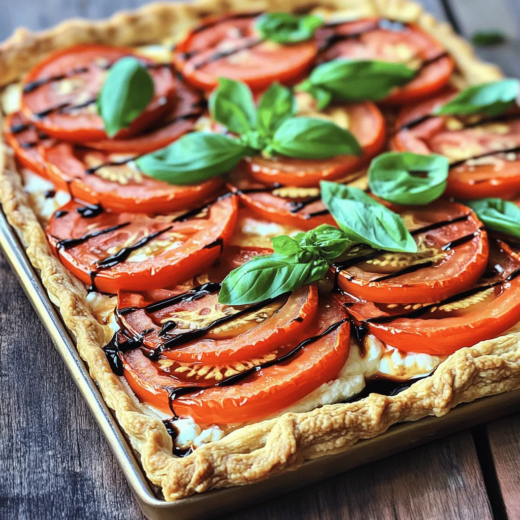 The BEST Tomato Tart Simple and Tasty Recipe