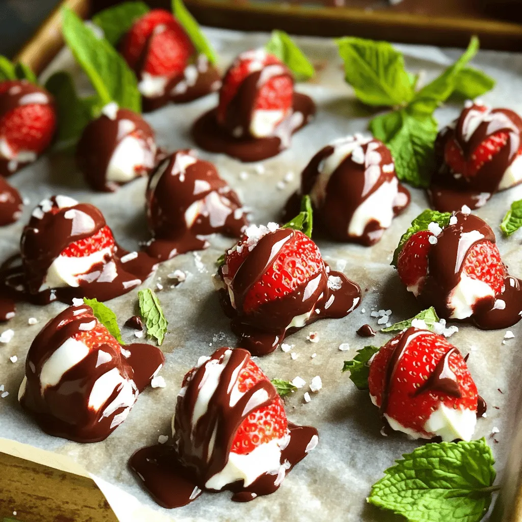 Chocolate Strawberry Yogurt Clusters Healthy Treat Idea