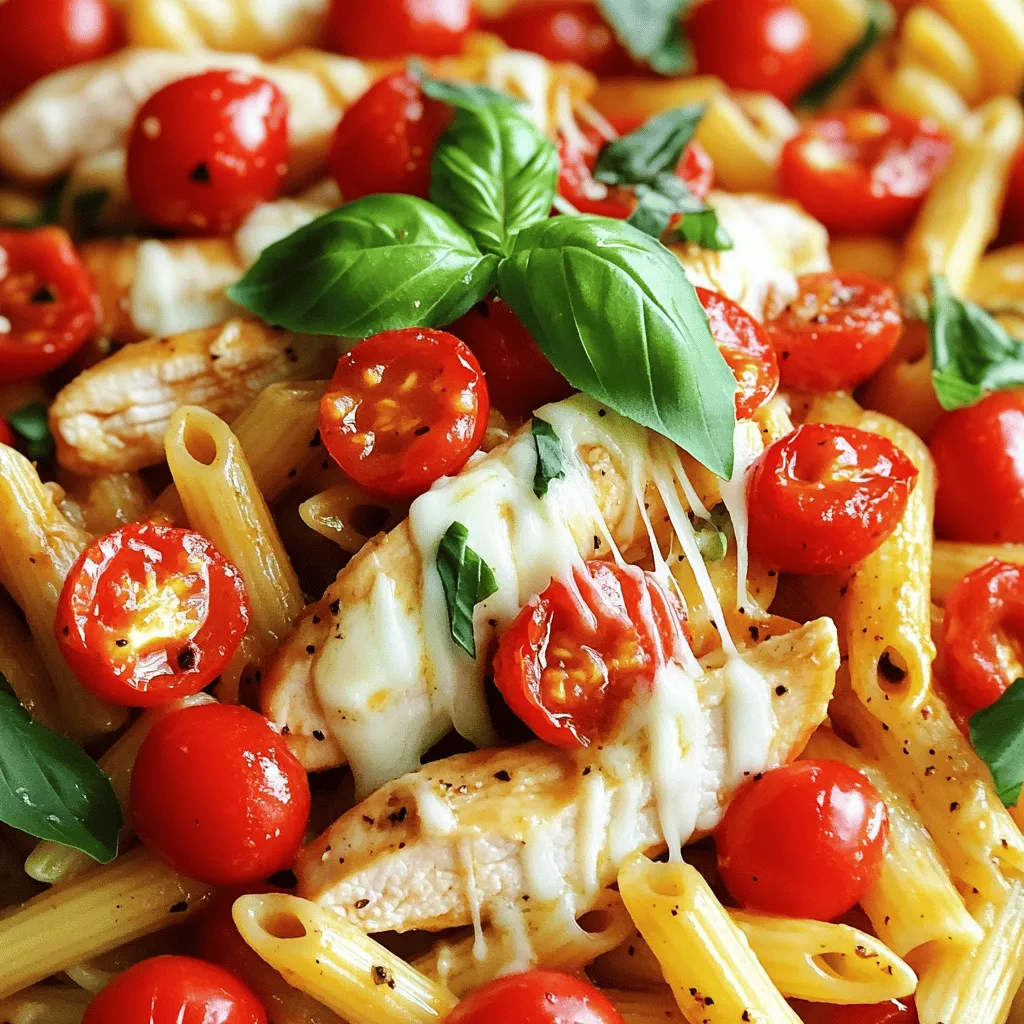 Bruschetta Chicken Pasta Flavorful and Easy Dish