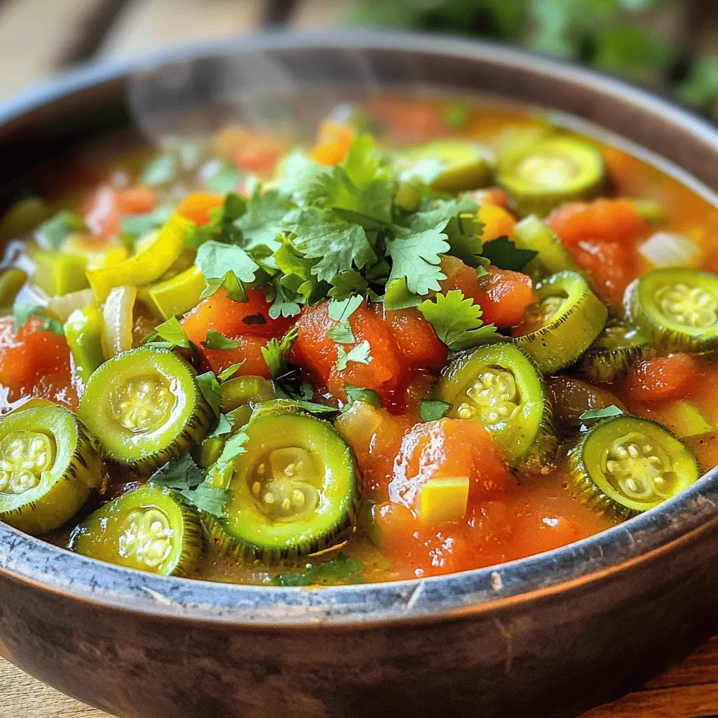 Okra Stew Flavorful Delight for Every Meal