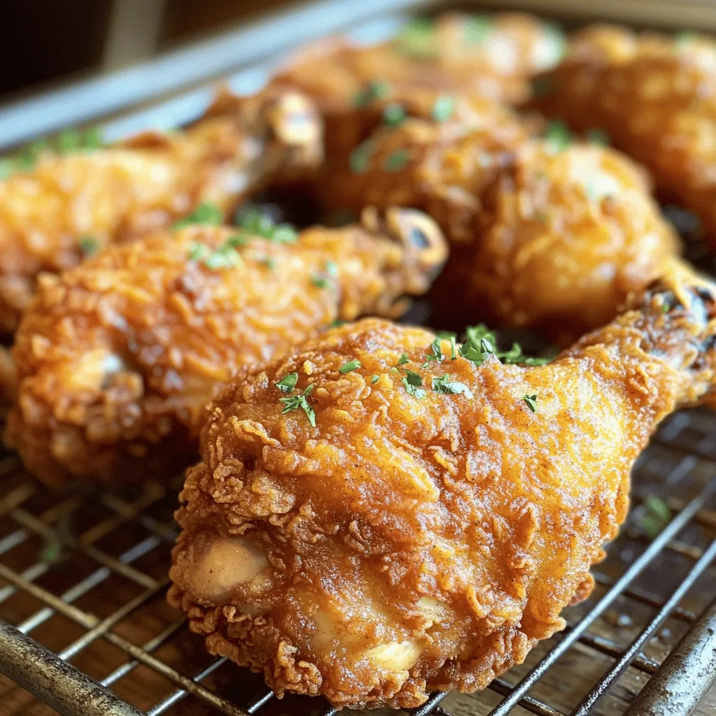 Old School Fried Chicken Crispy and Flavorful Delight