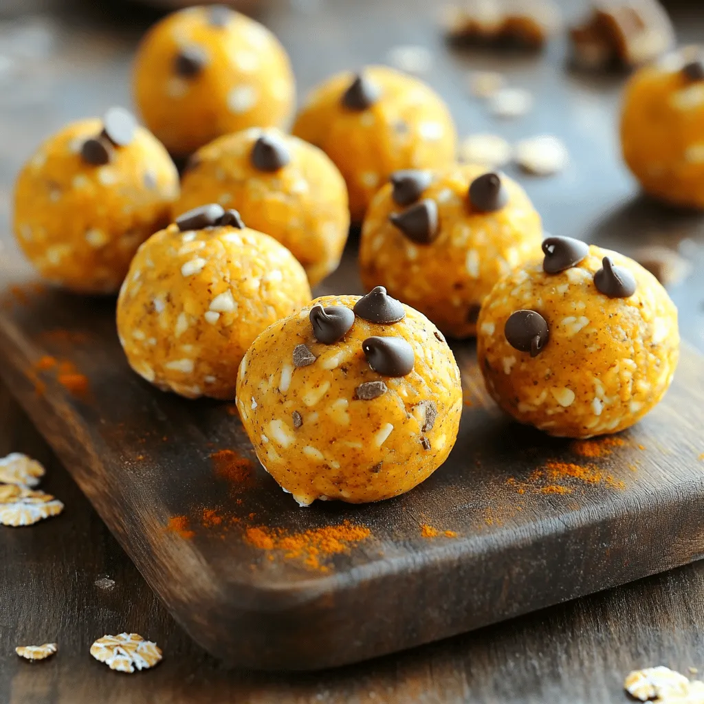 No-Bake Pumpkin Pie Energy Balls Simple and Tasty Snack