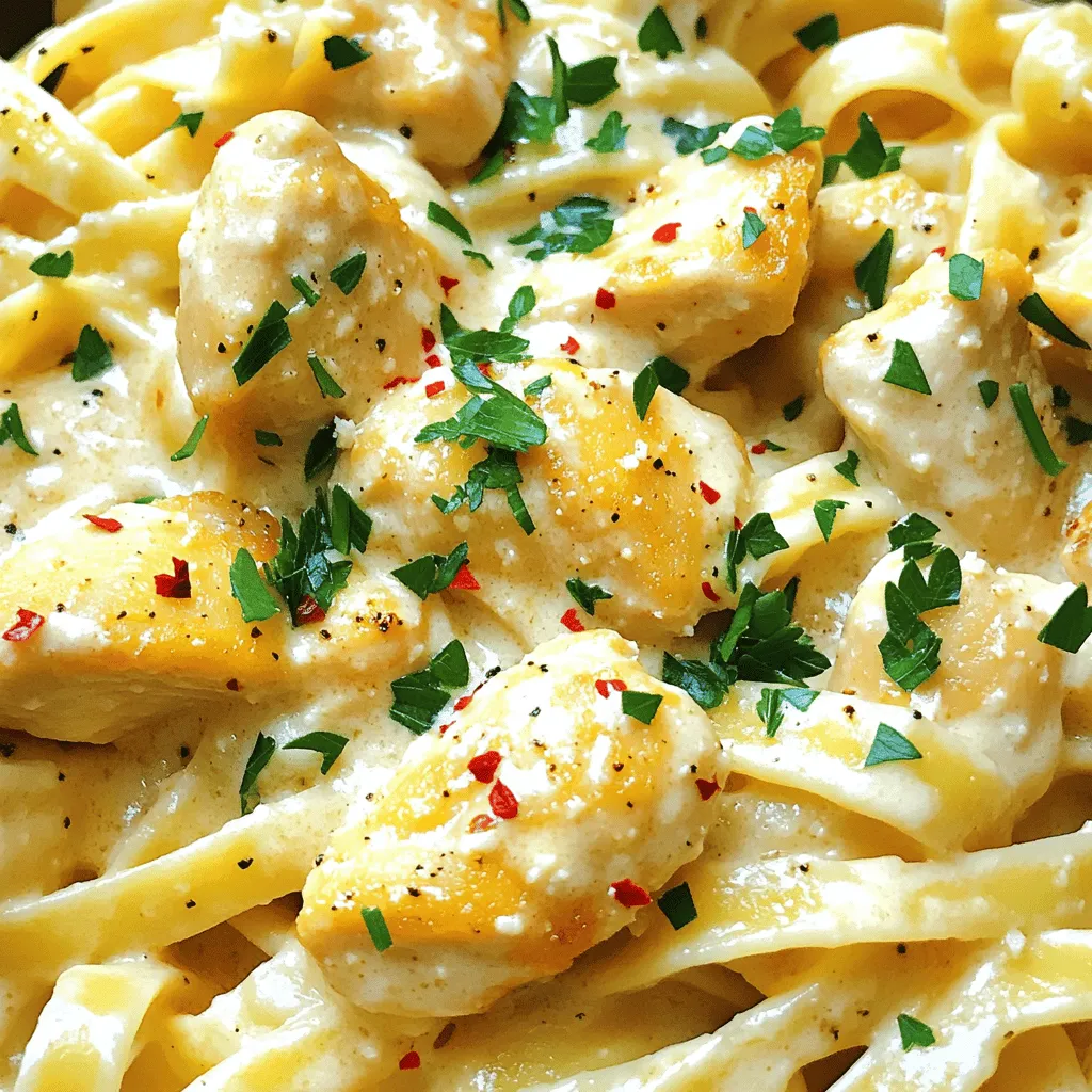 Easy Chicken Garlic Parmesan Pasta Delightful Recipe