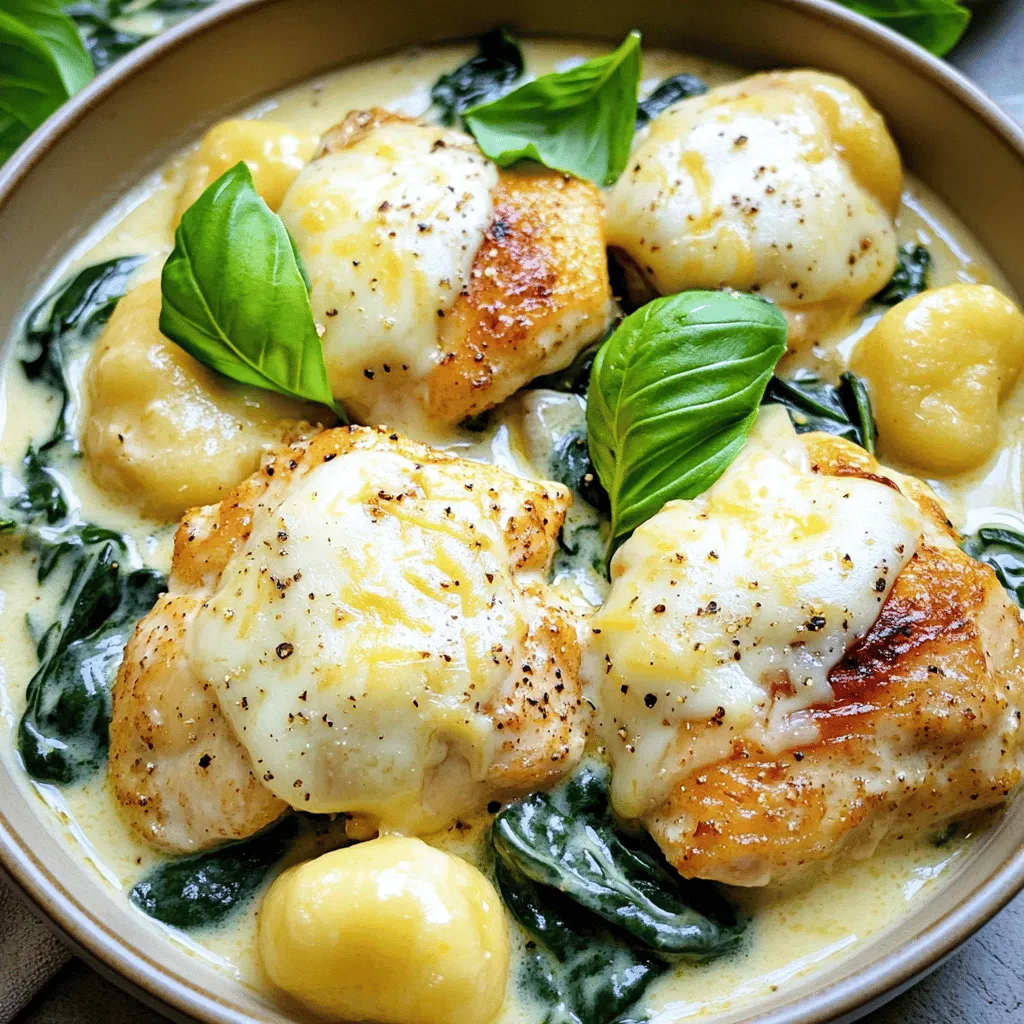 Asiago Chicken & Gnocchi Flavor-Packed Comfort Meal