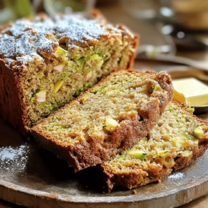 - 1 cup freshly grated zucchini (approximately 1 medium zucchini) - 1 cup freshly grated apple (approximately 1 large apple) - 1 ½ cups all-purpose flour These main ingredients create the base of our Apple Zucchini Bread. The zucchini adds moisture and makes the bread soft. The apple brings a sweet flavor that perfectly complements the zucchini. All-purpose flour helps bind everything together for a beautiful loaf. - ½ cup chopped walnuts (optional, for crunch) - ½ cup raisins (optional, for sweetness) You can add walnuts for a great crunch. They give a nice texture and flavor. Raisins add extra sweetness, making each bite even more delightful. Feel free to mix and match these to your taste. - 1 teaspoon baking soda - ½ teaspoon baking powder - ½ teaspoon ground cinnamon - ¼ teaspoon ground nutmeg - ¼ teaspoon salt These baking essentials help your bread rise and add flavor. Baking soda and baking powder work together for that perfect lift. The spices, like cinnamon and nutmeg, bring warmth to the bread. A pinch of salt balances the sweetness, making each bite taste amazing. For the full recipe, check out the detailed instructions. 1. Preheat your oven to 350°F (175°C). This step is key to baking the bread evenly. 2. Prepare a 9x5-inch loaf pan. You can grease and lightly flour the pan, or use parchment paper. It helps with easy removal after baking. 1. In a medium bowl, combine the dry ingredients. Whisk together flour, baking soda, baking powder, cinnamon, nutmeg, and salt. Make sure they mix well. 2. In another large bowl, whisk the sugars and eggs together. The mixture should be smooth and creamy. 3. Slowly blend in the vegetable oil and vanilla extract. Stir until everything is fully mixed and smooth. 1. Add the grated zucchini and apple to the wet mixture. Stir gently to combine them well. 2. Now, fold the dry ingredients into the wet mixture. Do this gently. It's okay to have small lumps in the batter. 3. If you want, fold in the chopped walnuts and raisins. They add flavor and texture to the bread. 4. Pour the batter into the prepared loaf pan. Use a spatula to smooth the top evenly. Check out the Full Recipe for more details! To get the best texture, avoid overmixing. When you mix the batter, stop as soon as the dry and wet ingredients combine. This helps keep the bread light and fluffy. Allowing for lumps in the batter is okay. Lumps mean you did not overmix, which is key to great bread. Choosing the right apples matters. I love using sweet apples like Fuji or Honeycrisp. They add natural sweetness and moisture. Adding spices can boost flavor. A teaspoon of cinnamon and a pinch of nutmeg create warmth and depth in your bread. When slicing, use a sharp knife. Cut thick pieces for a hearty look. For serving, warm slices are best. A pat of butter or drizzle of honey makes it special. A light dusting of powdered sugar adds a sweet touch and looks great. Enjoy your Apple Zucchini Bread with these simple tips for a delightful experience! For the full recipe, check out the complete guide. {{image_4}} You can make simple changes to boost health. - Using whole wheat flour: This adds fiber and nutrients. It gives a nutty flavor, too. Use it in place of all-purpose flour. Start with 1:1, and adjust if needed. - Reducing sugar content: Cut the sugar in half. You can use applesauce or mashed bananas for sweetness. These swaps keep the bread tasty but lower in sugar. If you need a gluten-free option, it's easy to adapt. - Best gluten-free flour options: Look for blends that include rice flour, almond flour, or coconut flour. These work well in baked goods. Choose a blend that has xanthan gum for better texture. - Binding agents to consider: Use eggs or flaxseed meal as binders. This helps hold the bread together. A mix of gluten-free flour and these agents makes a great loaf. You can easily make this bread vegan. - Replacing eggs: Use flaxseed meal or chia seeds. Mix one tablespoon with three tablespoons of water. Let it sit for five minutes until it thickens. This acts as a great egg substitute. - Dairy-free alternatives: Replace vegetable oil with coconut oil or applesauce. You can also use non-dairy milk instead of regular milk in the recipe. These options keep your bread moist and tasty. For the complete details on making this delicious bread, refer to the Full Recipe. To keep your apple zucchini bread fresh, store it in a cool place. Wrap it tightly in plastic wrap or foil. You can also use an airtight container. This method helps keep the moisture in and prevents it from drying out. If you plan to keep it longer, freezing is a great option. Slice the bread before freezing to make it easy to grab a piece later. Place the slices in a single layer on a baking sheet, freeze for an hour, and then transfer to a freezer bag. Remove as much air as possible before sealing. At room temperature, apple zucchini bread lasts about three days. Store it in a cool, dry place. You can extend its life by refrigerating it. In the fridge, it can last up to a week. Look for signs of spoilage. If the bread has a sour smell or shows mold, it’s time to toss it. The texture may also change, becoming dry or crumbly when it’s past its prime. To warm up your bread, preheat the oven to 350°F (175°C). Place the slices on a baking sheet and cover with foil. Heat for about 10 minutes until warm. You can also use a toaster oven for quick heating. For serving, enjoy your warm bread with a pat of butter or a drizzle of honey. A light dusting of powdered sugar adds a sweet touch. If you want to explore more ideas, check out the Full Recipe for tips on presentation and toppings. Yes, you can use other fruits and veggies. Try mashed bananas for a sweet twist. You can also use shredded carrots for a different flavor. Applesauce works well too. It adds moisture and sweetness without extra sugar. To make your bread extra moist, use fresh ingredients. Grate the zucchini and apple just before mixing. You can add a bit more oil or use yogurt for creaminess. Applesauce is a great addition too. It keeps the bread soft and adds flavor. Apple zucchini bread can be a healthy choice. It combines fruits and veggies, giving you vitamins and fiber. Each slice offers energy without too much fat. The sugars come from natural sources, like apples. This makes it a tasty snack or breakfast option. This article covered the key parts of making apple zucchini bread. We discussed main ingredients, including zucchini and apples, and tips for customization. I shared preparation steps and mixing techniques for the best texture. We also explored variations for healthy, gluten-free, and vegan options. Finally, I offered storage tips and answered common questions. Try baking this bread your way. Enjoy every bite and share it with others!