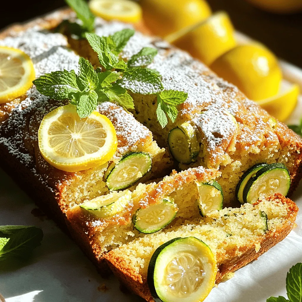 Lemon Zucchini Bread Flavorful and Simple Recipe