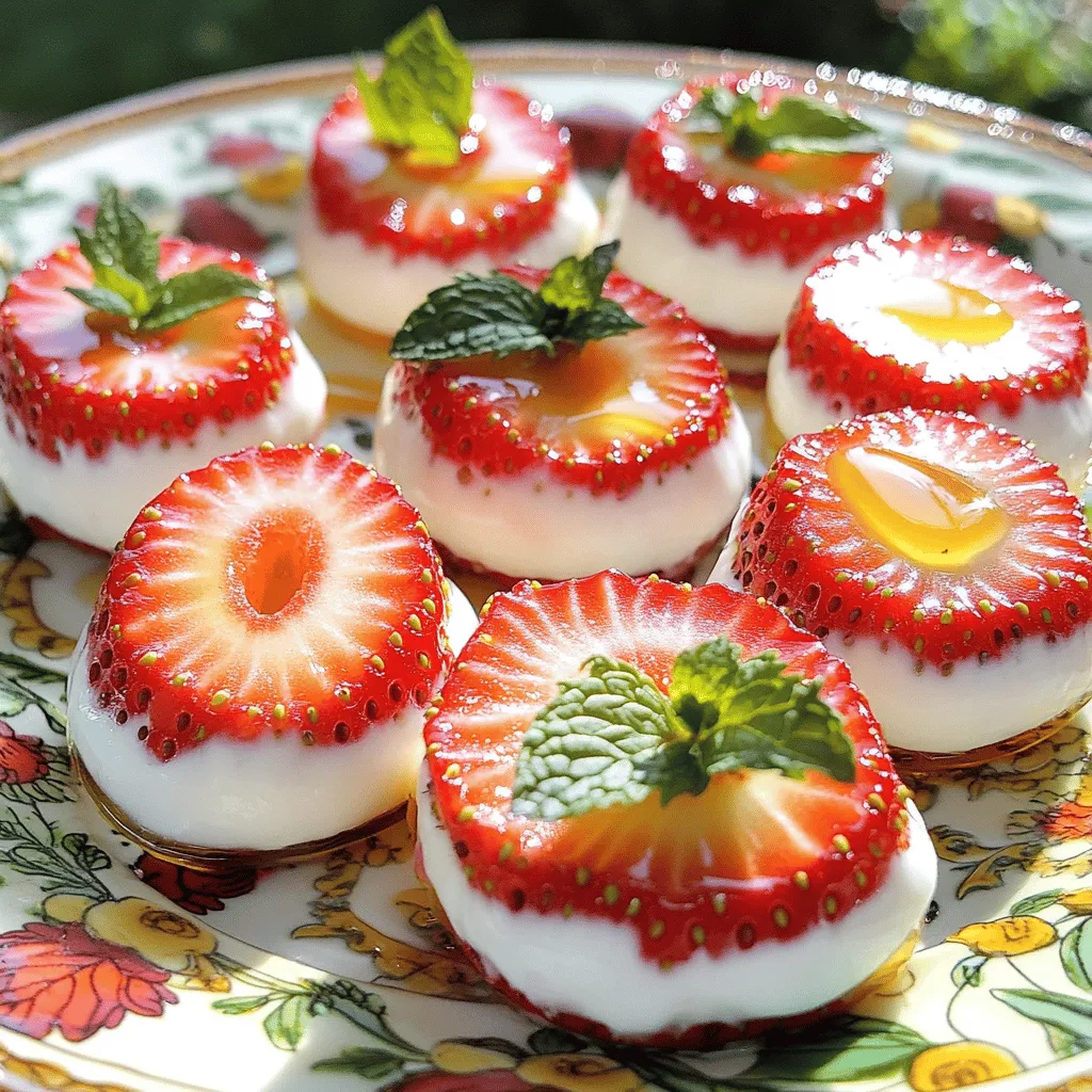 Easy Strawberry Yogurt Bites Quick and Healthy Snack