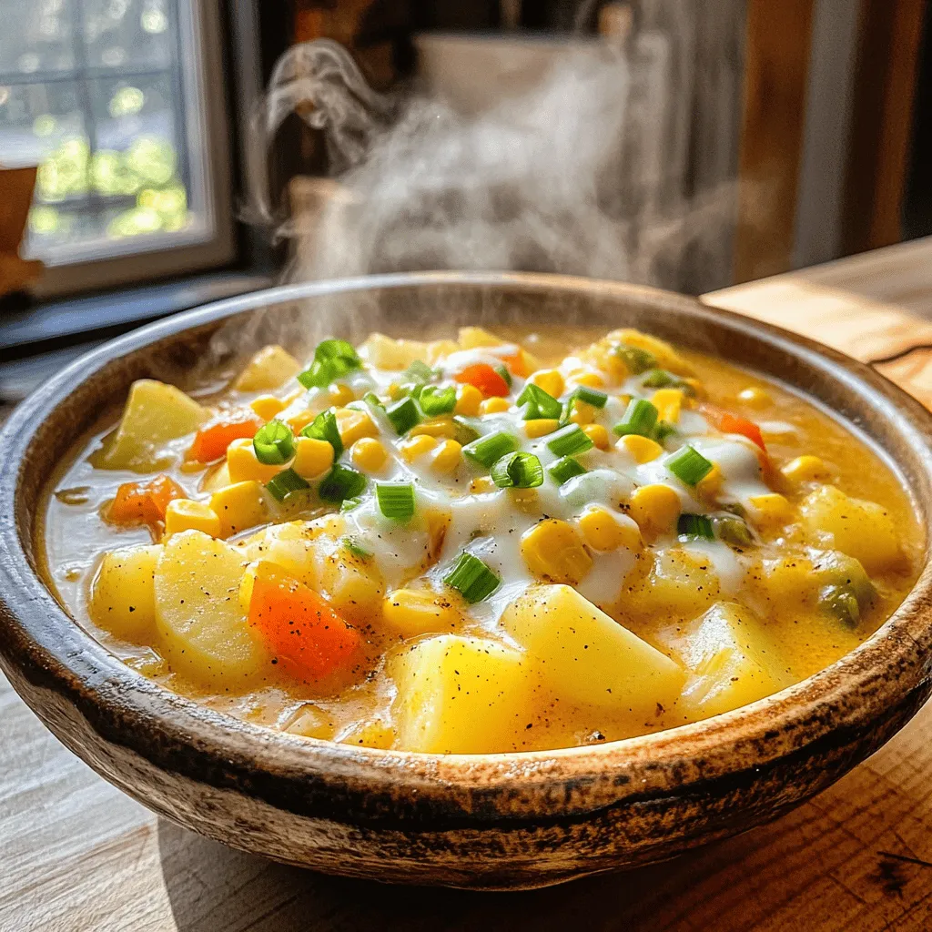 Cajun Potato Soup Flavorful and Comforting Delight