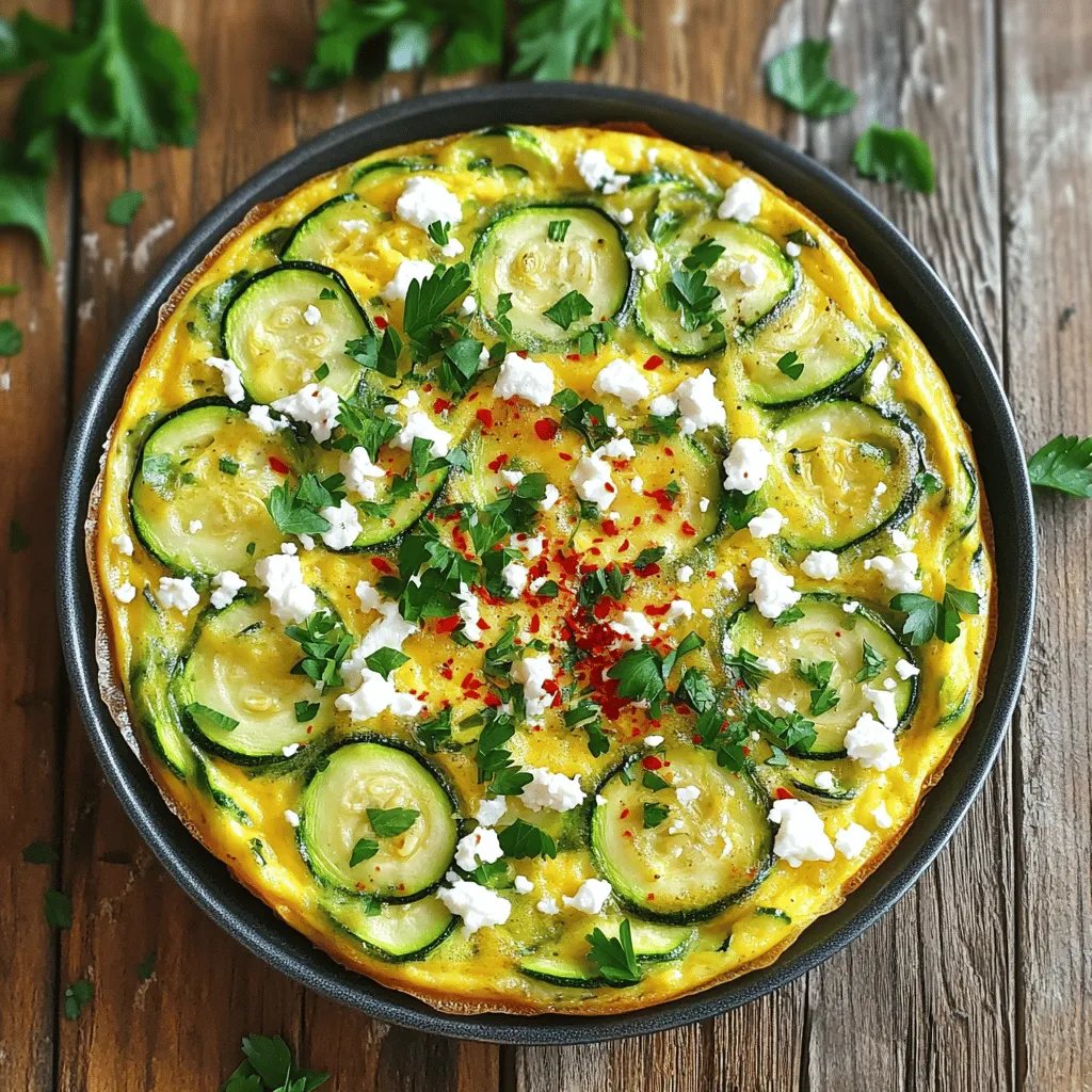 Zucchini Frittata Flavorful and Easy Breakfast Dish