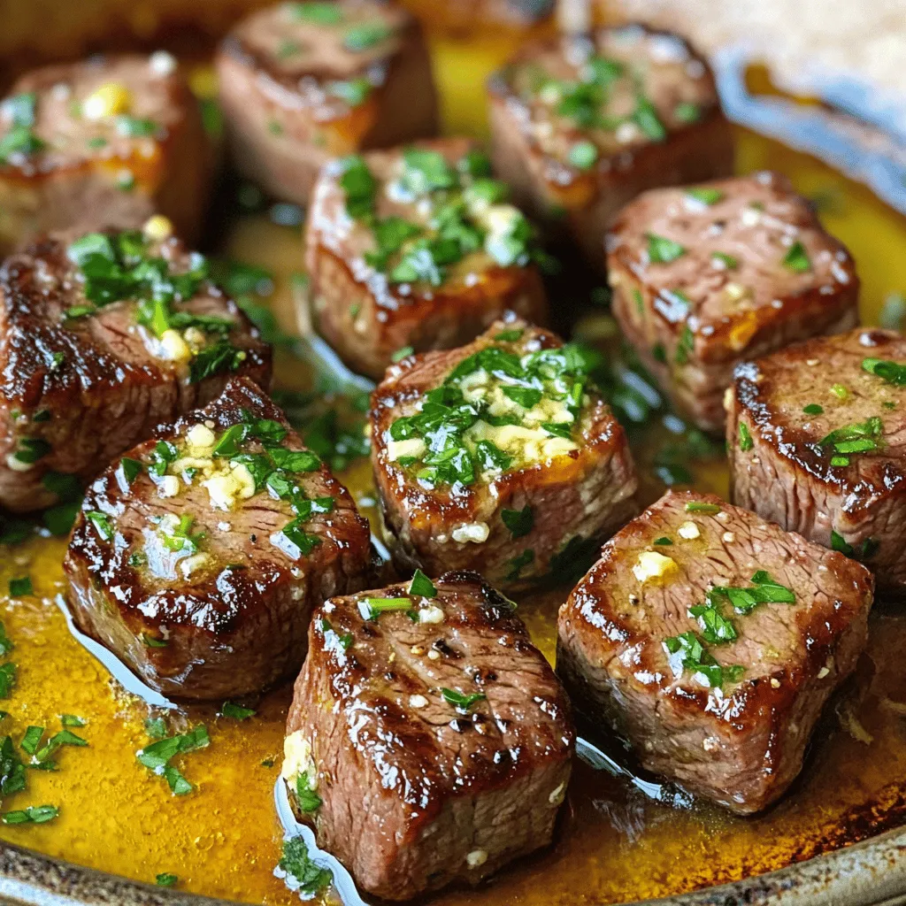 The Best Garlic Steak Bites Mouthwatering and Easy Recipe