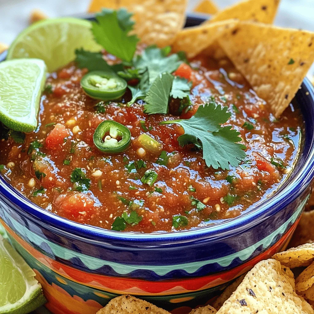 Blender Salsa Fresh and Flavorful Recipe Guide