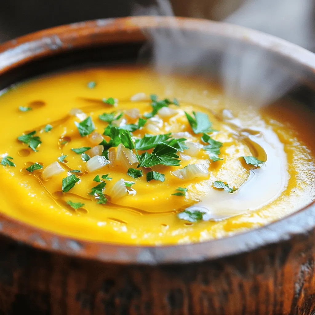 Butternut Squash Soup Comforting and Cozy Recipe