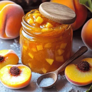 Creating Small Batch Vanilla Peach Jam is simple and fun! You only need a few fresh ingredients to make this sweet delight. Here’s the list: - 4 ripe peaches, peeled and diced - 1 cup granulated sugar - 1 tablespoon fresh lemon juice - 1 teaspoon pure vanilla extract - 1/4 teaspoon almond extract - 1/4 cup water Each ingredient plays a key role in making this jam burst with flavor. The ripe peaches bring natural sweetness and a lovely texture. The sugar helps preserve the jam and adds sweetness, while the lemon juice brightens the taste. Pure vanilla extract enhances the peach flavor, giving it a warm and rich aroma. The almond extract adds a delightful hint of nuttiness. Lastly, the water helps the peaches cook down into a lovely jam. For the full recipe, you'll find detailed steps that guide you through creating this delicious treat! Start by placing the diced peaches and water in a medium saucepan. Heat the mixture over medium for about five minutes. Stir occasionally. You want the peaches to soften and release their juices. This step is key for a juicy jam. Once the peaches soften, add the granulated sugar, fresh lemon juice, pure vanilla extract, and almond extract. Stir well to combine all the flavors. This mix will create a rich and sweet base for your jam. The vanilla and almond bring a lovely warmth to the peaches. Next, raise the heat to medium-high. Bring the mixture to a gentle boil. Let it boil for about ten to fifteen minutes. While it boils, mash the peaches lightly with a potato masher or an immersion blender. This gives your jam texture and keeps some delightful chunks. Keep boiling until it thickens to your liking. The jam is ready when it drips off a spoon in a thick, syrupy way. For the complete recipe, check out the Full Recipe section. Enjoy the process and the sweet smell filling your kitchen! To keep your jam chunky, don’t mash too much. After cooking the peaches, use a potato masher. Lightly press the peaches to break them down, but leave some pieces intact. This gives your jam that nice texture. Stop cooking when the mixture drips off a spoon in a thick, syrupy way. It should not be runny. If it is, keep boiling for a little longer. To store your jam safely, you must sterilize your jars. The best way is to boil them in water for 10 minutes. This kills any germs. Seal the jars tightly after filling them with jam. This helps keep the jam fresh and safe to eat. For the best flavor, pair your jam with fresh bread or warm scones. The warm bread brings out the taste of the vanilla and peaches. You can serve jam in small, cute glass jars. Add a label to make it special. It looks charming on a breakfast table. {{image_4}} You can play with the flavor of your vanilla peach jam. Adding spices like cinnamon or nutmeg can give it a warm depth. Just a pinch of each will do! You can also mix in different fruits. Try berries or apricots for a fun twist. Each fruit brings its own taste, making your jam unique. If you want a healthier option, consider using honey or agave syrup instead of sugar. Both options add sweetness without the refined sugar. You might also try low-sugar pectin. This can help balance sweetness while keeping the fruit flavor strong. It’s a great way to enjoy your jam with less sugar. When it comes to preserving your jam, you have choices. You can make freezer jam, which is easy and quick. Just store it in jars and freeze. This method keeps the fresh fruit taste bright. Alternatively, you can can your jam. This method is great for long-term storage. You’ll need a water bath canner and sterilized jars for this method. Each method has its perks, so choose what fits your fridge and pantry! This jam stays fresh in the fridge for about three weeks. Store it in clean, airtight jars. Make sure to leave some space at the top of each jar. This space helps when the jam expands as it cools. To freeze, fill jars with jam, leaving some space at the top. Seal them tightly and place them in the freezer. Label each jar with the date. When you crave jam, take a jar out and place it in the fridge overnight. This keeps it fresh and tasty. For long-term storage, use the water bath canning method. You’ll need jars, a canner, and a jar lifter. First, sterilize your jars by boiling them. Fill the jars with warm jam, leaving some space at the top. Seal each jar with a lid. Then, place the jars in boiling water for about ten minutes. This process seals the jars, making them safe for up to a year. Always check your jars for any signs of damage before using them. Small batch vanilla peach jam lasts about three weeks in the fridge. Keep it in a sealed jar. If you freeze it, it can last up to a year. Just make sure to use a freezer-safe jar. Yes, you can adjust the sweetness. If you prefer less sugar, reduce it by 1/4 cup. The jam will be less sweet but still tasty. If you want it sweeter, add more sugar, but do so slowly. You can use almond extract or maple syrup instead of vanilla extract. Almond extract gives a nutty flavor. Maple syrup adds a nice sweetness but changes the taste a bit. You can find artisanal peach jam at local farmers' markets and specialty stores. Online, check sites like Etsy or local jam makers. Many offer unique flavors that you won’t find in stores. Homemade jam uses fresh fruit, which means more nutrients. You control the sugar, making it healthier than store-bought options. Plus, it's free from preservatives and artificial flavors. Enjoying homemade jam is a tasty way to add fruit to your diet! In this post, we explored making small batch vanilla peach jam. You learned about the key ingredients, step-by-step cooking instructions, and tips for perfect texture. We also covered variations to fit your taste and how to store your jam safely. Remember to experiment with flavors and enjoy the sweet bounty from your efforts. Making jam can be simple and rewarding. Enjoy your homemade peach jam on toast, pancakes, or just by the spoonful!