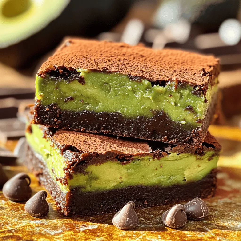 Avocado Brownies Rich and Healthy Dessert Option
