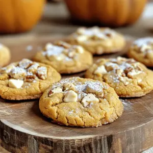 Making pumpkin cookies is easy if you have the right ingredients. Here’s what you need: - 1 cup canned pumpkin puree - 1/2 cup packed brown sugar - 1/4 cup granulated sugar - 1/2 cup unsalted butter, softened - 1 large egg, at room temperature - 1 teaspoon pure vanilla extract - 2 cups all-purpose flour - 1 teaspoon baking powder - 1 teaspoon baking soda - 1 teaspoon ground cinnamon - 1/2 teaspoon ground nutmeg - 1/4 teaspoon ground ginger - 1/4 teaspoon salt - Optional ingredients: 1/2 cup finely chopped pecans, 1/2 cup white chocolate chips Each ingredient plays a key role in the flavor and texture of the cookies. The pumpkin puree adds moisture and a lovely taste. The sugars sweeten the cookies and help them brown nicely. Butter brings richness, while the egg binds everything together. The spices give the cookies warmth and a cozy feel. The optional nuts and chocolate chips add a delightful crunch and sweetness, making them even more special. Using quality ingredients makes a difference. I always recommend organic or fresh when possible. For the complete baking instructions and detailed steps, refer to the full recipe "Sweet & Spicy Pumpkin Delights ". - Step 1: Preheat your oven to 350°F (175°C). This helps the cookies bake evenly. - Step 2: Cream together the butter and sugars. Use an electric mixer for 2-3 minutes until light and fluffy. - Step 3: Mix in the pumpkin puree, egg, and vanilla extract. Combine well until smooth. - Step 4: In a separate bowl, whisk together the dry ingredients. This includes flour, baking powder, baking soda, cinnamon, nutmeg, ginger, and salt. Make sure there are no lumps. - Step 5: Gradually add the dry mixture to the wet one. Stir gently until just combined. Avoid overmixing to keep cookies soft. - Step 6: Fold in optional ingredients like chopped pecans or white chocolate chips. This adds extra flavor and texture. - Step 7: Shape the dough into rounded spoonfuls on a baking sheet. Space them about 2 inches apart for even baking. - Step 8: Bake for 12-15 minutes. The edges should be lightly golden, and the centers should look set. Allow the cookies to cool for 5 minutes on the sheet, then transfer them to a wire rack. Enjoy the sweet aroma as they cool! For the complete baking instructions and detailed steps, refer to the full recipe "Sweet & Spicy Pumpkin Delights ". - Room Temperature Ingredients: Use room temperature butter and eggs. This helps the batter mix well and rise evenly. Cold ingredients can lead to flat cookies. - Avoiding Overmixing: Mix the dough until just combined. Overmixing makes cookies tough instead of soft. Your cookies should be light and fluffy. - Adjusting Bake Time: Keep an eye on your cookies. Bake them until the edges are golden. If you prefer softer cookies, take them out a bit earlier. - Arranging Cookies on a Platter: Once cooled, stack your cookies nicely on a platter. This shows off their lovely shape and color. - Pairing with Beverages: These cookies pair well with warm drinks. Try serving them with spiced tea or hot cider. The flavors complement each other perfectly. - Storing for Freshness: Store your cookies in an airtight container. This keeps them soft and fresh for longer. If you want to keep them even longer, place a slice of bread in the container. It helps maintain moisture. {{image_4}} You can easily change the flavor of your pumpkin cookies. Adding spices can make a big difference. Try mixing in 1/4 teaspoon of cloves or allspice to add warmth. These spices bring a nice depth to the cookies. You can also switch up the chocolate chips. Use dark chocolate chips for a richer taste. Or try milk chocolate chips for a sweeter bite. Each option changes the cookie's character a bit. If you need gluten-free options, swap the all-purpose flour for a gluten-free blend. This works well and keeps the cookies tasty. Just make sure your baking powder is also gluten-free. For vegan alternatives, replace the egg with a flaxseed egg. Mix 1 tablespoon of ground flaxseed with 3 tablespoons of water. Let it sit for a few minutes to thicken. You can also use vegan butter in place of regular butter. For Thanksgiving, you can add fun ingredients. Consider folding in chopped cranberries or walnuts for a festive touch. You might even sprinkle some pumpkin seeds on top before baking. These additions make the cookies feel special for the season. For the complete baking instructions and detailed steps, refer to the full recipe "Sweet & Spicy Pumpkin Delights ". To keep your pumpkin cookies fresh, use an airtight container. Glass or plastic containers with tight lids work best. Place a piece of parchment paper between layers to prevent sticking. Store them at room temperature for up to five days. If you live in a humid area, consider putting them in the fridge. This helps keep them soft and flavorful. To freeze cookie dough, scoop portions onto a baking sheet lined with parchment paper. Freeze until firm, about 1-2 hours. Then, transfer the dough balls to a freezer bag. Label the bag with the date. The dough can stay fresh for up to three months. When you're ready to bake, take out the dough and let it thaw in the fridge overnight. You can also bake them right from the freezer. Just add a couple of extra minutes to the baking time. Enjoy your fresh cookies anytime! For the complete baking instructions and detailed steps, refer to the full recipe "Sweet & Spicy Pumpkin Delights ". How long do pumpkin cookies last? Pumpkin cookies last for about one week at room temperature. Store them in an airtight container. For longer storage, keep them in the fridge. Can I use fresh pumpkin instead of canned? Yes, you can use fresh pumpkin. Just cook and mash it first. Make sure the texture is smooth. Canned pumpkin is still easier and saves time. What can I substitute for white chocolate chips? You can use dark chocolate chips or butterscotch chips as substitutes. Nuts like pecans also add a great crunch. Are pumpkin cookies gluten-free? Pumpkin cookies can be made gluten-free. Use a gluten-free flour blend instead of all-purpose flour. Check that all ingredients are gluten-free. How do I make my pumpkin cookies fluffier? To make cookies fluffier, add an extra teaspoon of baking powder. Ensure your butter is soft but not melted. Can I add raisins or cranberries to this recipe? Yes, you can add raisins or cranberries. They bring a nice sweetness and chewiness. Just mix them in with the dough. For the complete baking instructions and detailed steps, refer to the full recipe "Sweet & Spicy Pumpkin Delights ". For the complete baking instructions and detailed steps, refer to the full recipe "Sweet & Spicy Pumpkin Delights ". I love baking pumpkin cookies because they are warm and cozy. The scent fills my kitchen with a lovely aroma. You will need basic items like canned pumpkin puree, butter, and sugar. These cookies have a soft texture with a hint of spice. When you mix the ingredients, start with the butter and sugars. Cream them well to make the cookies light. Then, add the pumpkin, egg, and vanilla. This gives each bite a rich flavor. Next, whisk together your dry ingredients. Use flour, baking powder, and spices. Mixing them well helps avoid lumps. Gradually add these to the wet mix. Stir gently to keep the cookies soft. If you want some crunch, add chopped pecans. You can also add white chocolate for sweetness. Once the dough is ready, scoop it onto a baking sheet. Make sure to leave space between each cookie. They will spread while baking. Bake them until the edges are golden. This usually takes about 12-15 minutes. Let them cool on a wire rack. This step is key for perfect cookies. Enjoy your tasty pumpkin treats warm or cool! Making pumpkin cookies is simple and fun. You need a few key ingredients and easy steps. Start by mixing your wet and dry ingredients. Remember to check your bake time for that perfect texture. Don't forget the tips for serving and storing. You can even try fun variations to make them unique. Enjoy your sweet treats, and remember to share them with friends! For detailed instructions, check the full recipe Sweet & Spicy Pumpkin Delights . Happy baking!
