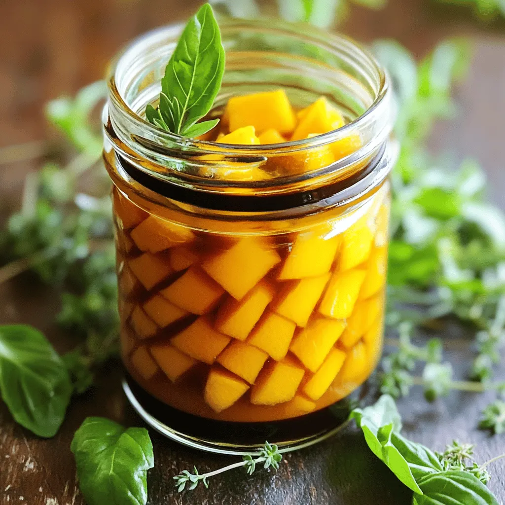 Peach Honey Dijon Balsamic Vinaigrette Flavor Boost