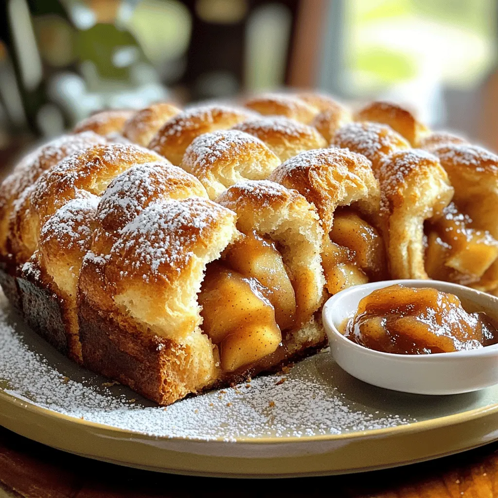 Apple Butter Pull-Apart Bread Soft and Flavorful Treat