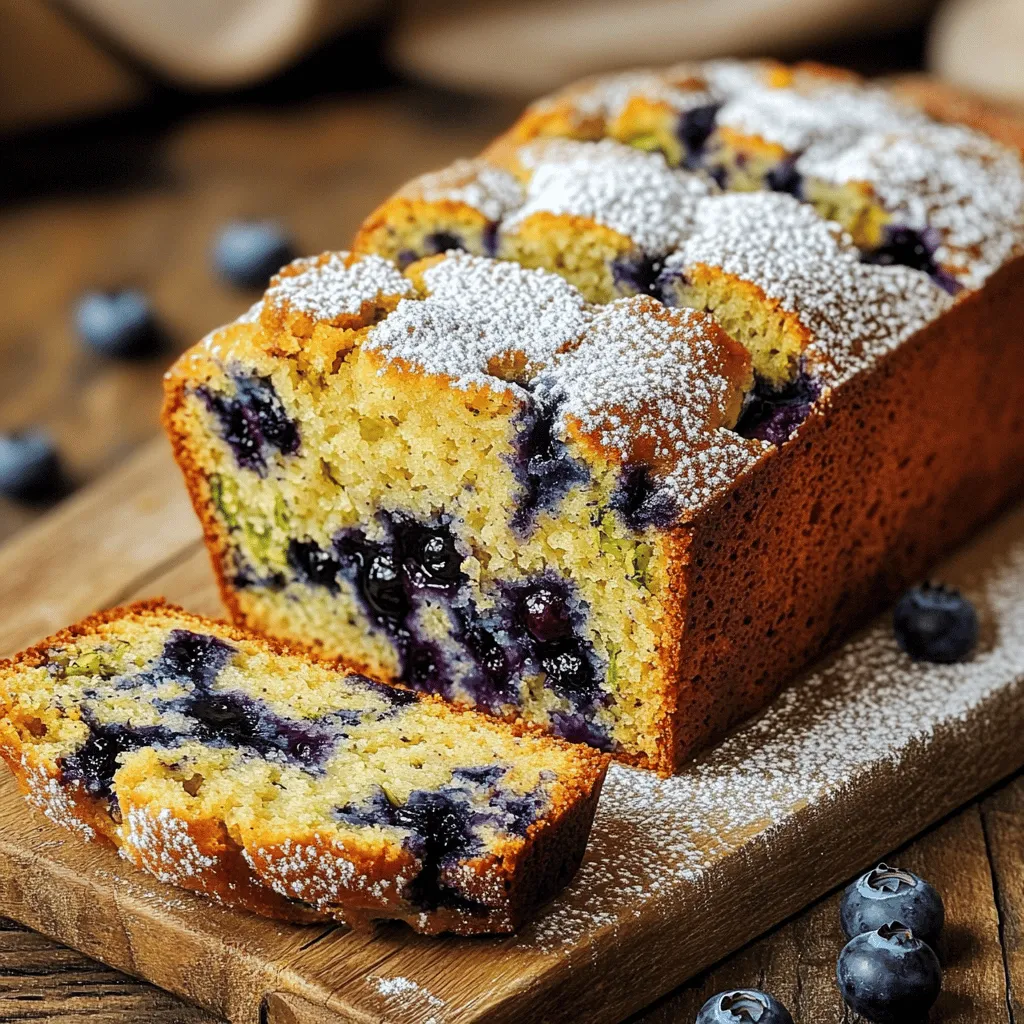 Blueberry Zucchini Bread Flavorful and Easy Recipe