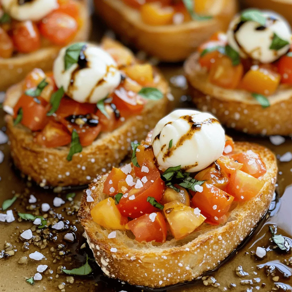 Bruschetta Delight Flavorful Italian Appetizer Recipe