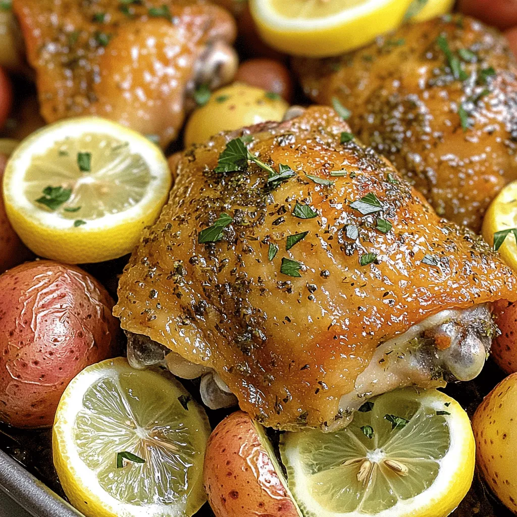Satisfying Sheet Pan Chicken and Potatoes Recipe