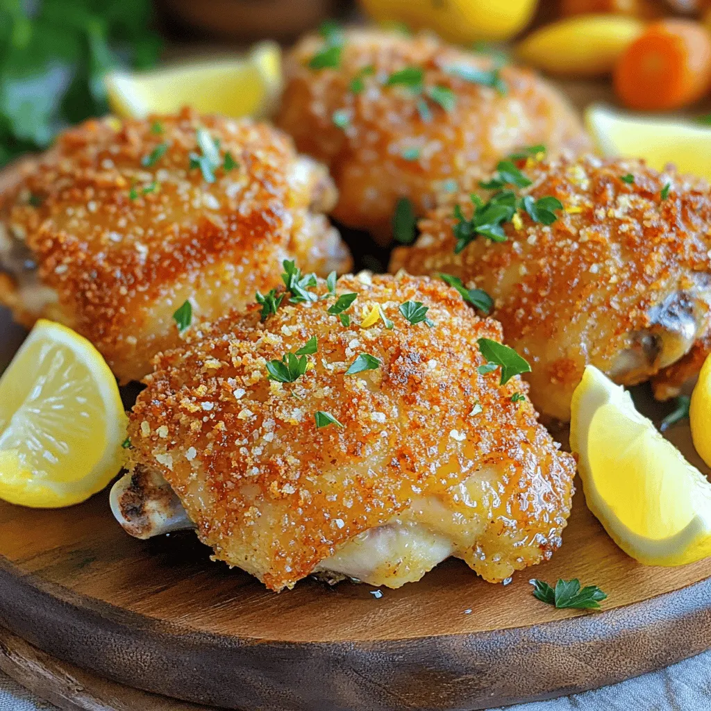 Crispy Lemon Garlic Chicken Tasty and Simple Delight