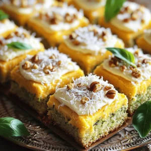 - 2 cups grated zucchini - 1 ½ cups all-purpose flour - 1 cup granulated sugar - ½ cup packed brown sugar - 1 teaspoon baking soda - 1 teaspoon baking powder - 1 teaspoon ground cinnamon - ½ teaspoon ground nutmeg - ½ teaspoon salt - ¾ cup vegetable oil - 3 large eggs - 2 teaspoons pure vanilla extract - Optional: 1 cup chopped walnuts or pecans - Optional: 1 cup unsweetened shredded coconut - Cream cheese frosting for topping Gather these ingredients to create your delicious zucchini cake. The grated zucchini keeps the cake moist and adds a nice texture. You can use about two medium zucchinis to get the two cups you need. The sugars help in balancing the flavors. Brown sugar adds a hint of caramel flavor. The spices, like cinnamon and nutmeg, make it warm and inviting. If you want to take it up a notch, consider adding walnuts or pecans for crunch. Shredded coconut can add sweetness and chewiness. Don't forget the cream cheese frosting; it brings everything together with its creamy richness. You can find the full recipe for this delightful dish in the earlier section. Happy baking! - Preheat your oven to 350°F (175°C). Prepare a 9x13 inch baking pan by greasing and flouring it, or line it with parchment paper for easy removal later. This step makes sure your cake comes out clean and easy to serve. - In a large bowl, combine 2 cups of grated zucchini, 1 cup of granulated sugar, and ½ cup of brown sugar. Let this mix sit for about 10 minutes. This helps the zucchini release moisture, giving you a moist cake. - In another bowl, mix 1 ½ cups of all-purpose flour, 1 teaspoon of baking soda, 1 teaspoon of baking powder, 1 teaspoon of ground cinnamon, ½ teaspoon of ground nutmeg, and ½ teaspoon of salt. Whisk until everything is well combined. - Add ¾ cup of vegetable oil, 3 large eggs, and 2 teaspoons of pure vanilla extract to the zucchini mixture. Stir gently until everything blends well and is smooth. - Gradually fold the dry mix into the wet mix with a wooden spoon. Stop mixing once you see no dry flour. If you want, fold in 1 cup of chopped walnuts or pecans, and 1 cup of unsweetened shredded coconut. - Pour the batter into the prepared baking pan. Use a spatula to spread it evenly. - Place your pan in the oven and bake for 30-35 minutes. Check if a toothpick comes out clean. If it does, your cake is ready! - Let it cool in the pan for about 15 minutes. After that, transfer the cake to a wire rack to cool completely. - Once cooled, spread cream cheese frosting on top for a tasty finish. For the complete recipe, refer to the [Full Recipe]. - Ensuring a moist cake: To keep your zucchini cake moist, grate the zucchini finely. This helps it blend better into the batter. Always measure the zucchini after grating. Too much or too little can change the texture. - Choosing the right spices: Use fresh ground spices for the best flavor. Ground cinnamon and nutmeg add warmth and depth. You can also mix in a pinch of ginger for a hint of spice. - Importance of resting the zucchini mixture: Letting the zucchini and sugars sit for ten minutes allows the zucchini to release moisture. This step is key to a moist cake. Don’t skip it! - Best cream cheese frosting practices: For a smooth frosting, soften the cream cheese first. Mix it well with butter until fluffy before adding sugar. This creates a light and creamy texture. - Alternatives if you prefer a different frosting: If cream cheese isn't your style, try a simple glaze. Mix powdered sugar with a bit of milk and vanilla. It adds sweetness without being heavy. You can also use chocolate ganache for a rich twist. For the full recipe, follow the instructions carefully, and you’ll create a delightful zucchini cake that impresses everyone! {{image_4}} You can make zucchini cake fit your diet. For gluten-free needs, use almond flour or coconut flour instead of all-purpose flour. These options keep the cake moist and tasty. If you want to swap sugars, try coconut sugar or honey. Both add sweetness without the guilt. Remember, honey is liquid, so reduce other liquids in the recipe. Want to make your cake even better? Add chocolate chips! They melt and create pockets of gooey goodness. Use semi-sweet or dark chocolate for a rich taste. You can also experiment with nuts. Chopped walnuts or pecans add crunch and flavor. If you want something different, try hazelnuts or almonds. They give your cake a unique twist. For the full recipe, check the earlier section. Enjoy creating your own delicious zucchini cake! To keep your zucchini cake fresh, store it properly. - Room temperature storage: If you plan to eat the cake within a few days, store it at room temperature. Place it in an airtight container. It will stay moist for up to three days. - Refrigeration tips: If you want it to last longer, place it in the fridge. Wrap the cake in plastic wrap or foil. This keeps it fresh for about a week. If your cake has frosting, store it in a container with a lid to avoid drying out. You can freeze zucchini cake for later enjoyment. - Best practices for freezing: Allow the cake to cool completely. Slice the cake into pieces. Wrap each piece tightly in plastic wrap and then in foil. This helps prevent freezer burn. - Thawing tips for optimal taste: When ready to eat, remove a slice from the freezer. Place it in the fridge overnight to thaw. For a quick thaw, set it out on the counter for about an hour. Enjoy your delicious cake just like fresh! Can I use frozen zucchini for this recipe? Yes, you can use frozen zucchini. Just thaw it first and drain excess water. This keeps the cake moist. How can I tell when the cake is done? Check the center with a toothpick. If it comes out clean, the cake is ready. You can also look for a golden color. Can I make this cake ahead of time? Yes, you can bake it a day or two in advance. Store it in an airtight container to keep it fresh. What are the best ways to serve zucchini cake? Serve it warm or at room temperature. I love adding a slice of cream cheese frosting on top. You can also sprinkle nuts or coconut for extra flavor. How long does zucchini cake last? Zucchini cake stays fresh for about 3 to 5 days at room temperature. For longer storage, place it in the fridge. Can I make a layered zucchini cake? Absolutely! Just double the recipe and bake in two round pans. Layer the cakes with cream cheese frosting for a stunning dessert. For the complete recipe, check the Full Recipe section above. This blog post shared how to make a delicious zucchini cake. We explored the key ingredients, step-by-step instructions, and helpful baking tips. I also covered variations and storage methods to keep your cake fresh. Remember, using the right spices and resting the zucchini mixture is crucial for taste. Enjoy baking this cake, and don't hesitate to experiment with flavors. Your zucchini cake will surely impress everyone!