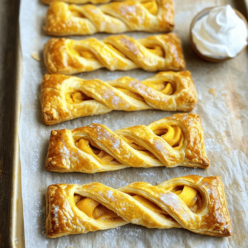 Easy Pumpkin Pie Twists Tasty and Simple Dessert