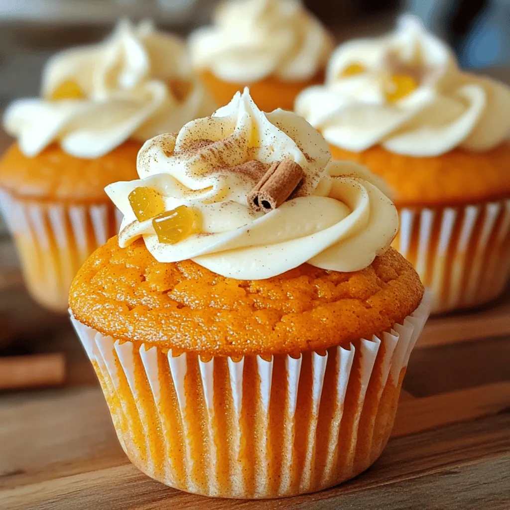Delicious Pumpkin Cupcakes Easy to Make Treats