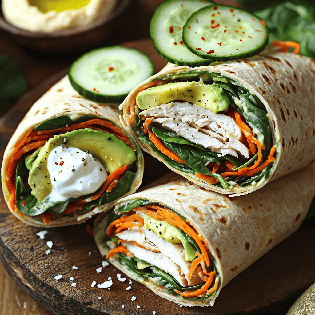 Turkey Wrap – Healthy Lunch Idea for Energy Boost