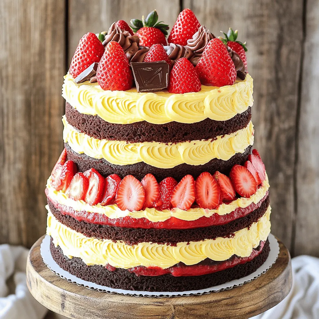 Neapolitan 5-Layer Birthday Cake Delightful Recipe