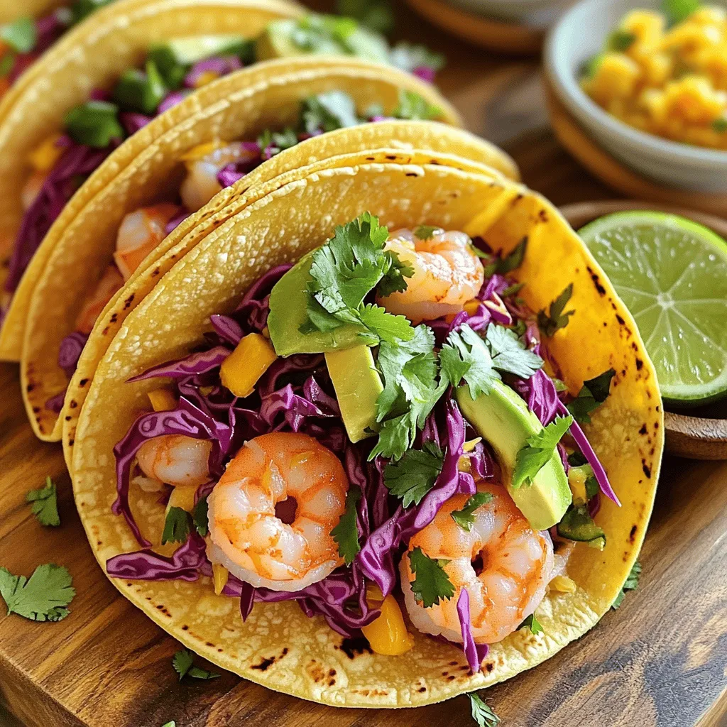 Easy Shrimp Tacos Simple and Flavorful Delight